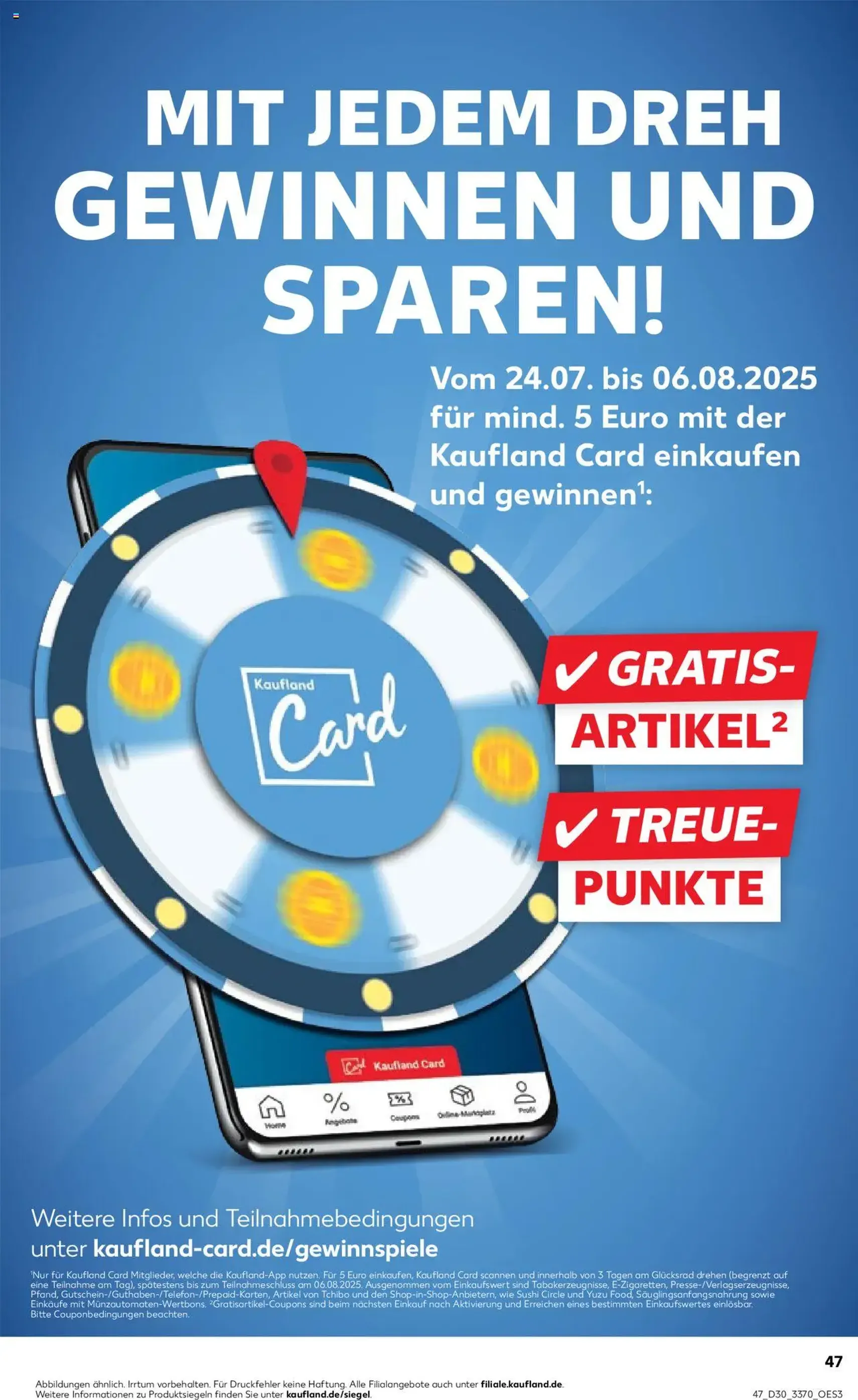 Kaufland Prospekt - Gültiger Prospekt ab 24.07.2025, Seite 47 von insgesamt 52 Kaufland Prospekt - Gültiger Prospekt ab 24.07.2025, Seite 47 von insgesamt 52