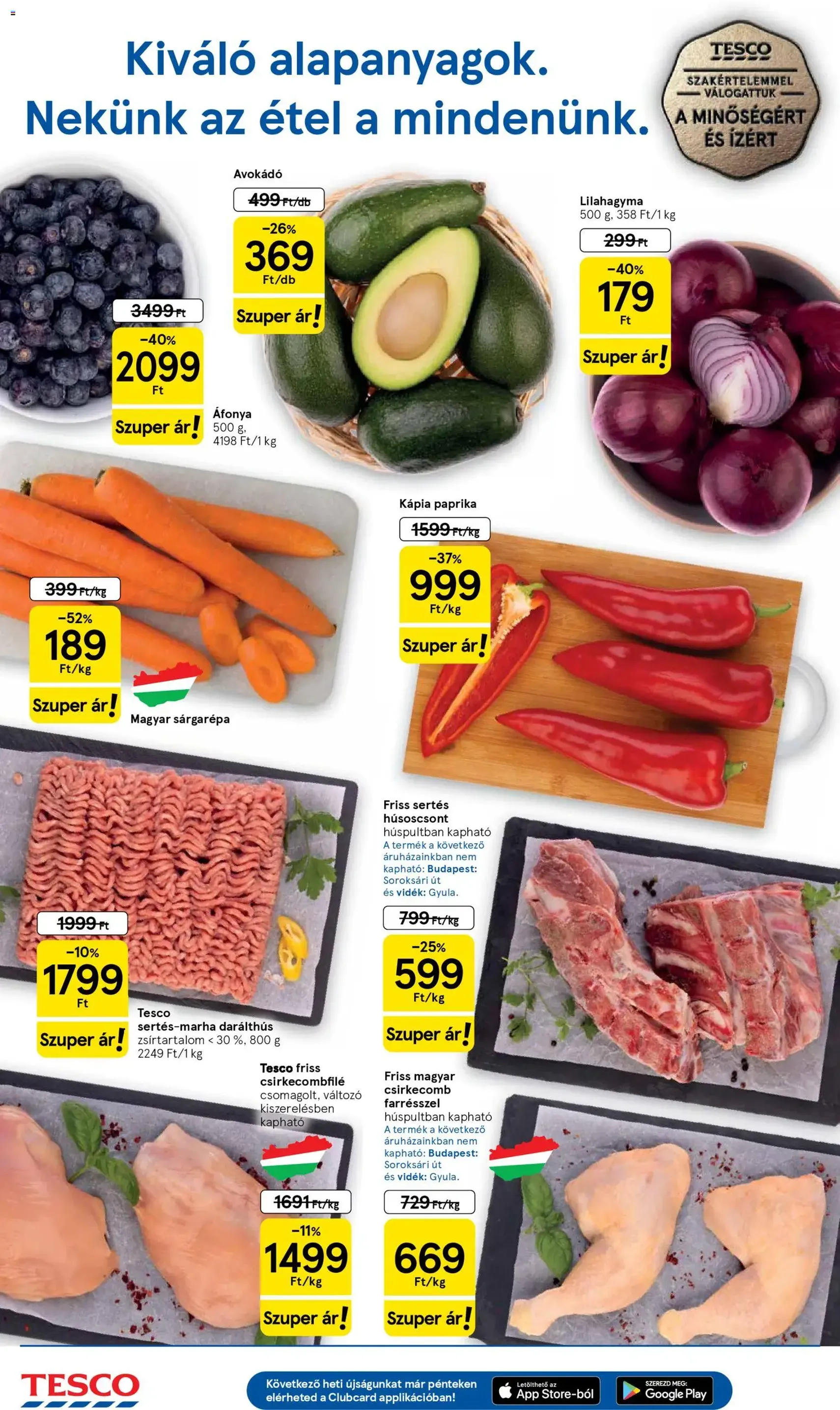 Tesco Hipermarket - Akciós újság - 2026.02.19. érvényes szórólap 2 oldal 26 oldalból