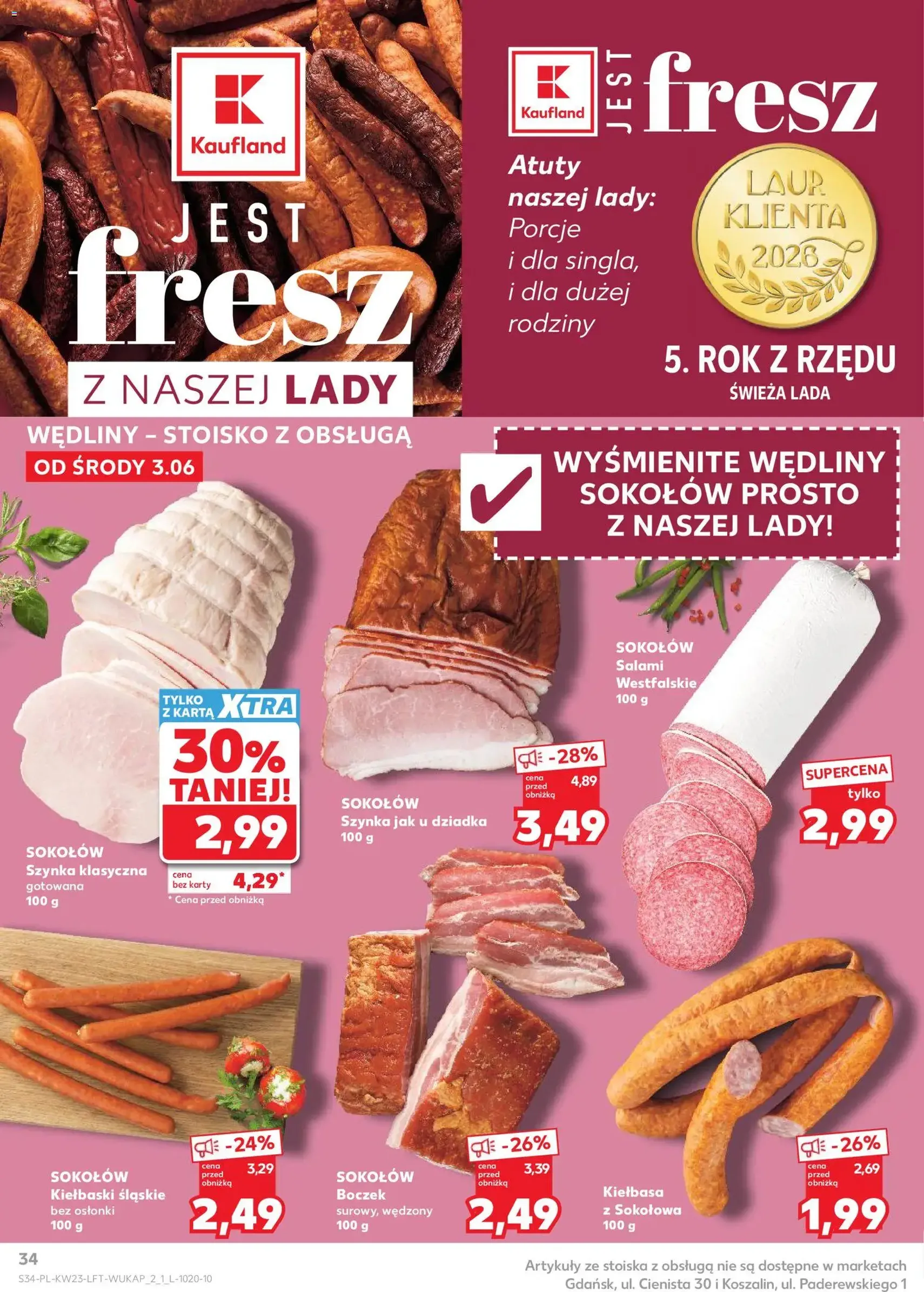Kaufland gazetka - ważny gazetka od 03.06.2026 strona 34 z 74