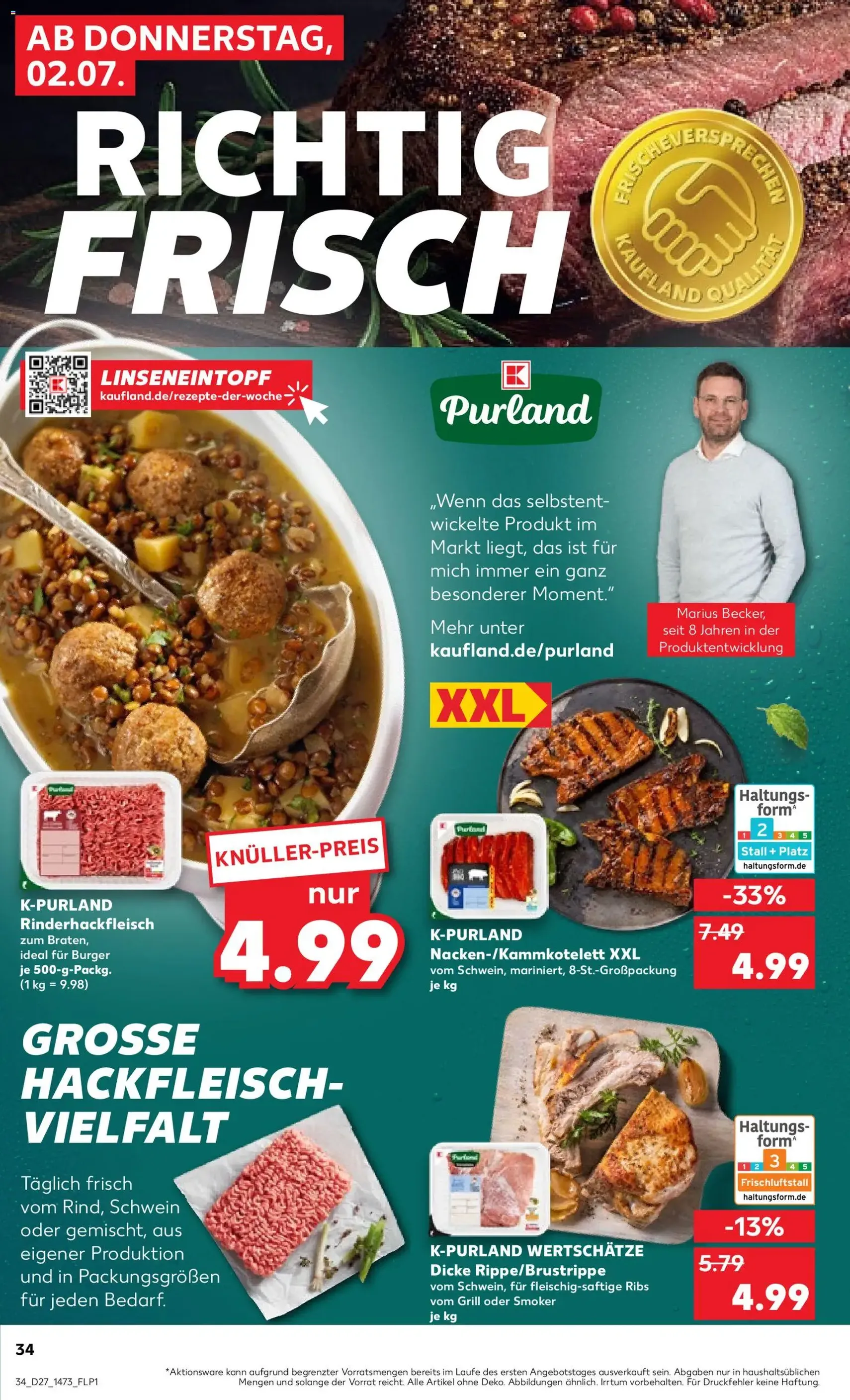 Kaufland Prospekt - Gültiger Prospekt ab 02.07.2026, Seite 34 von insgesamt 64