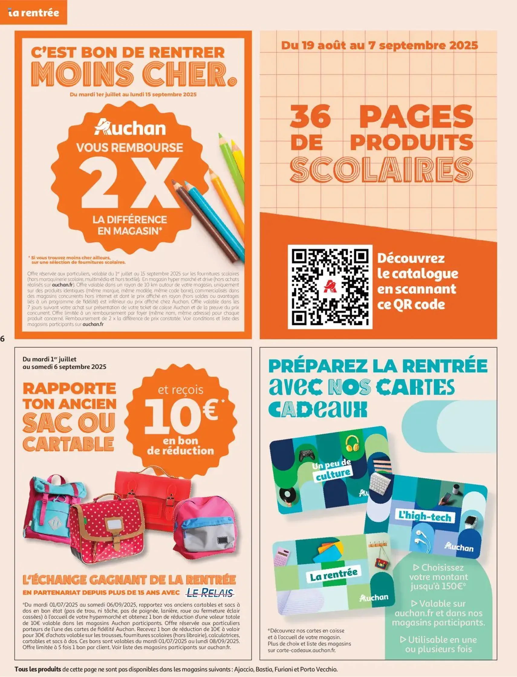 Auchan prospectus - brochure valable à partir du 12/08/2025, page 6 sur 38 Auchan prospectus - brochure valable à partir du 12/08/2025, page 6 sur 38