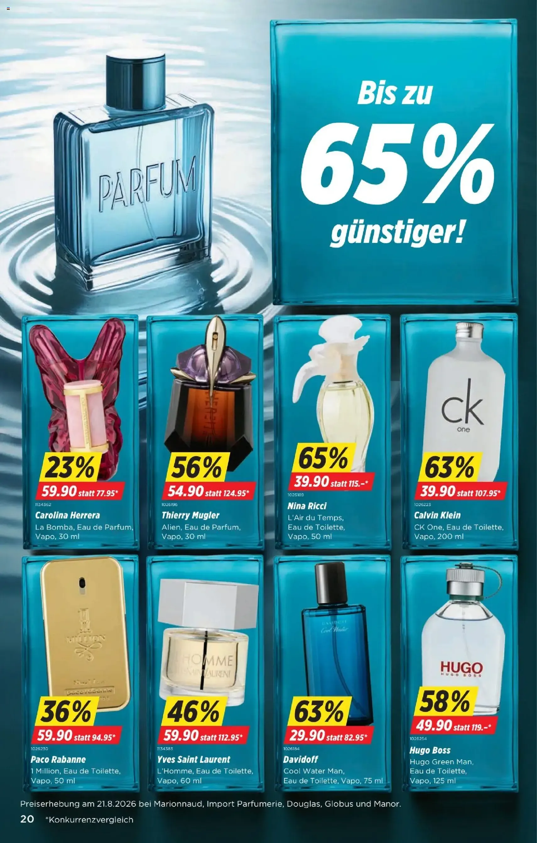 Denner aktionen - Gültiger Prospekt ab 22.10.2026, Seite 20 von insgesamt 26