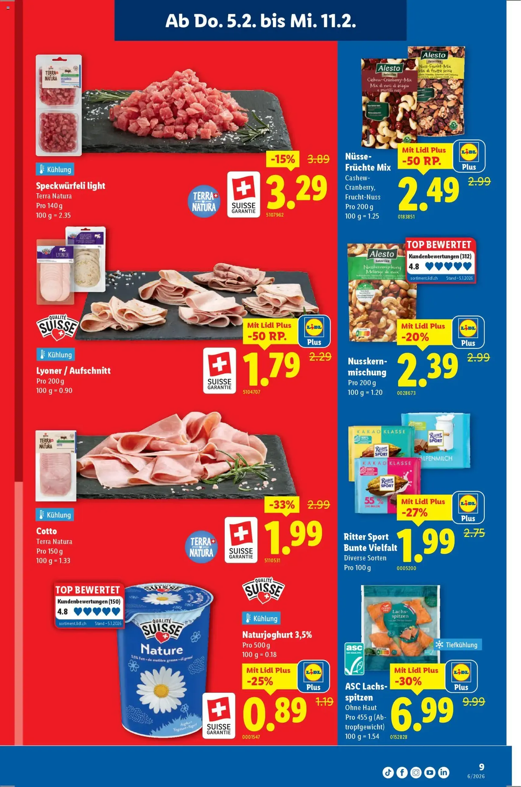 Lidl Aktionen - Gültiger Prospekt ab 05.02.2026, Seite 9 von insgesamt 34