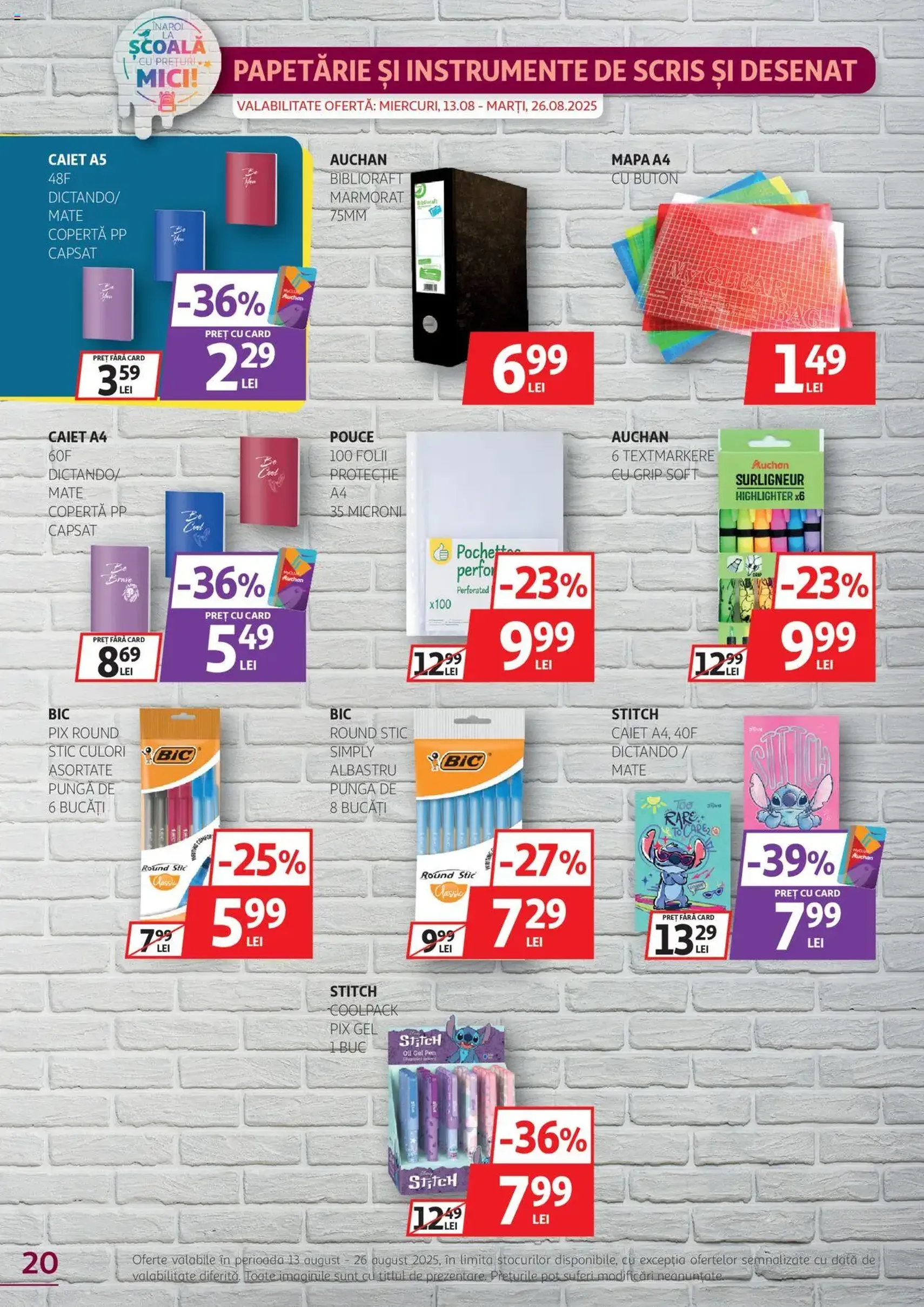 Catalog Auchan - cataloage valabile începând cu 13.08.2025 pagina 20 din 28