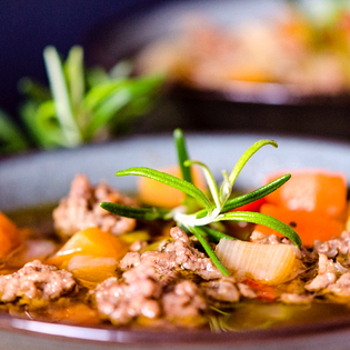 Recipe preview Rustic minced meat stew