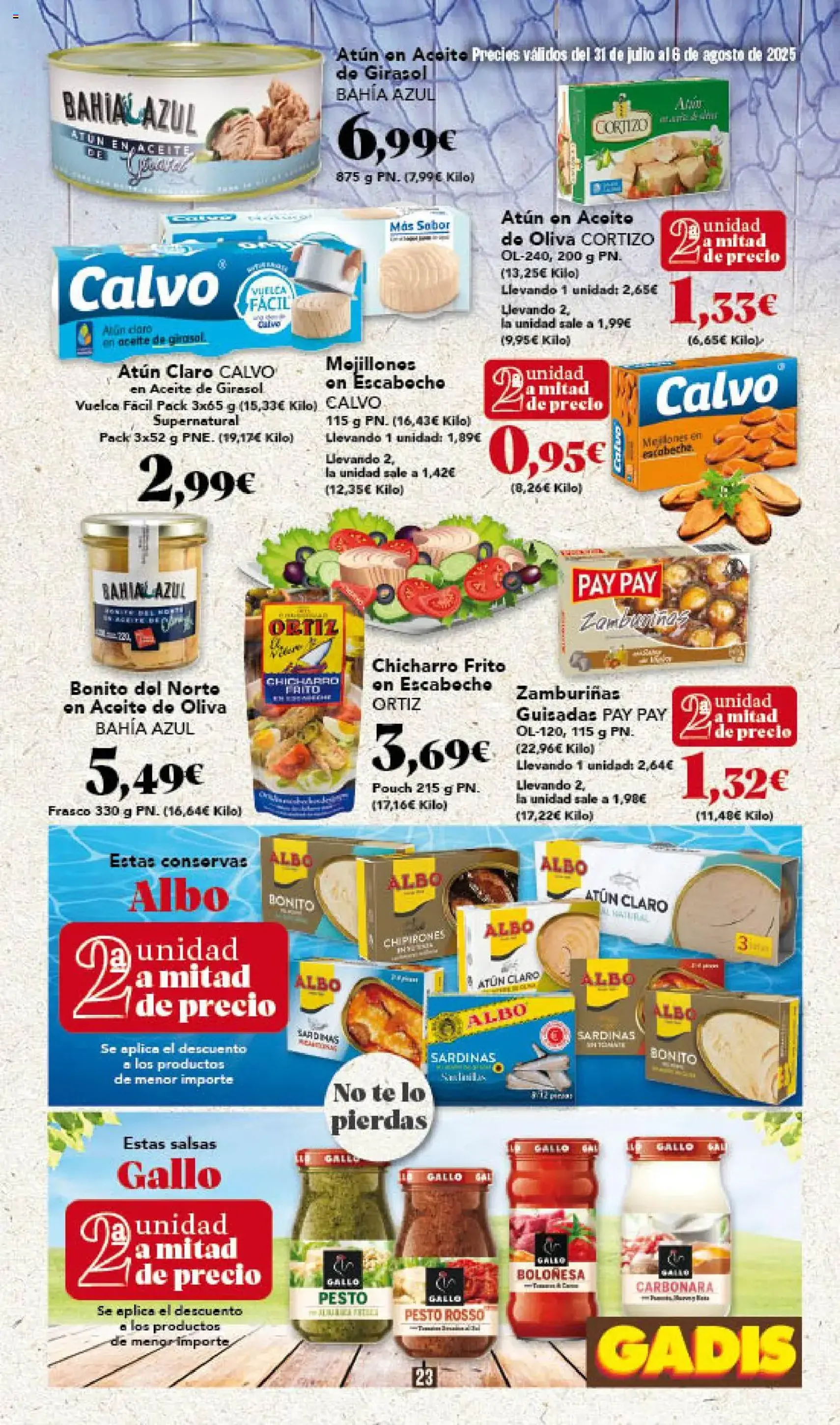 Gadis folleto - folleto válido desde 31/07/2025 página 23 de 40 Gadis folleto - folleto válido desde 31/07/2025 página 23 de 40