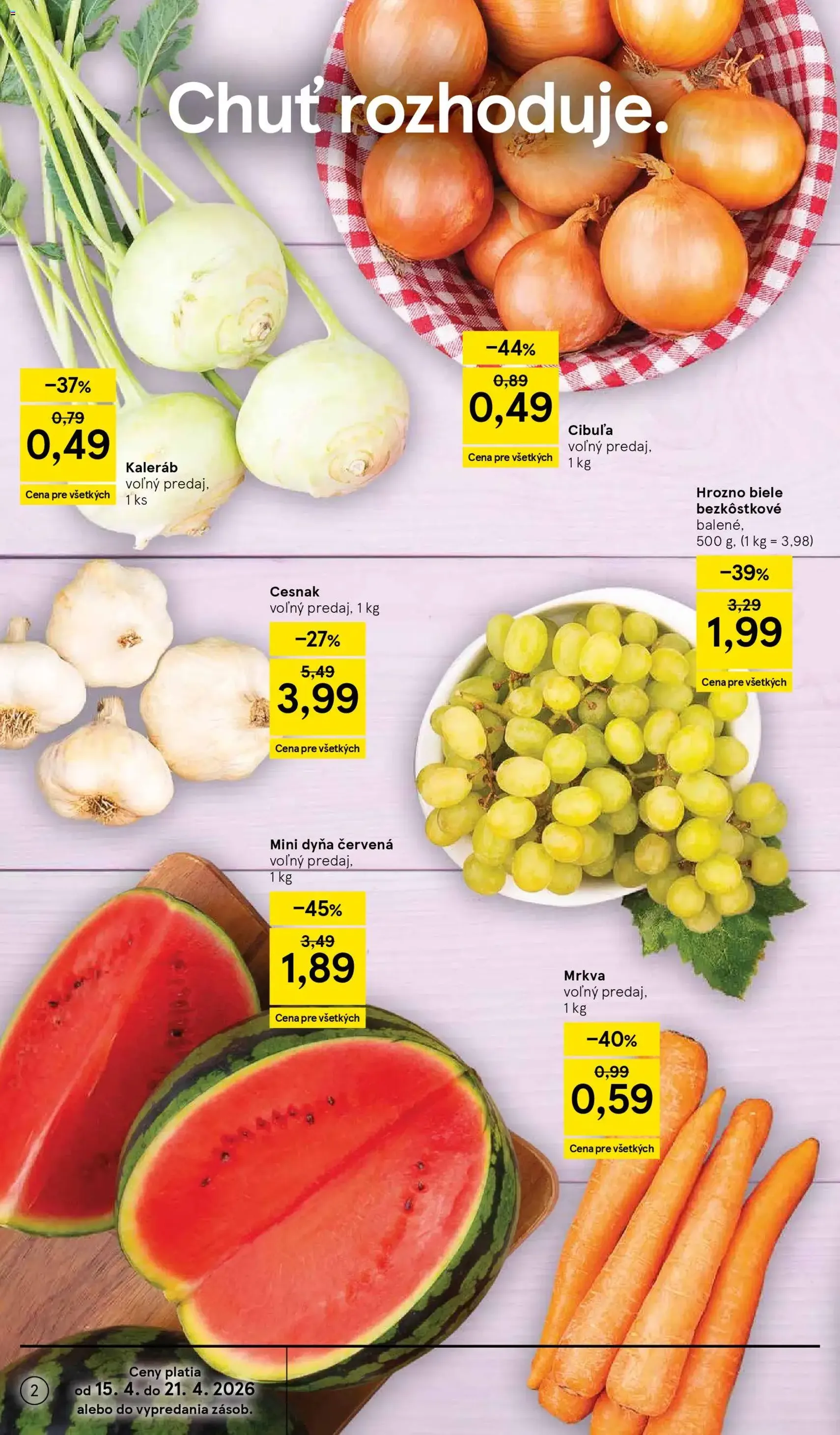 Tesco Hypermarket - leták - platný leták od 15.04.2026 strana 2 z 37