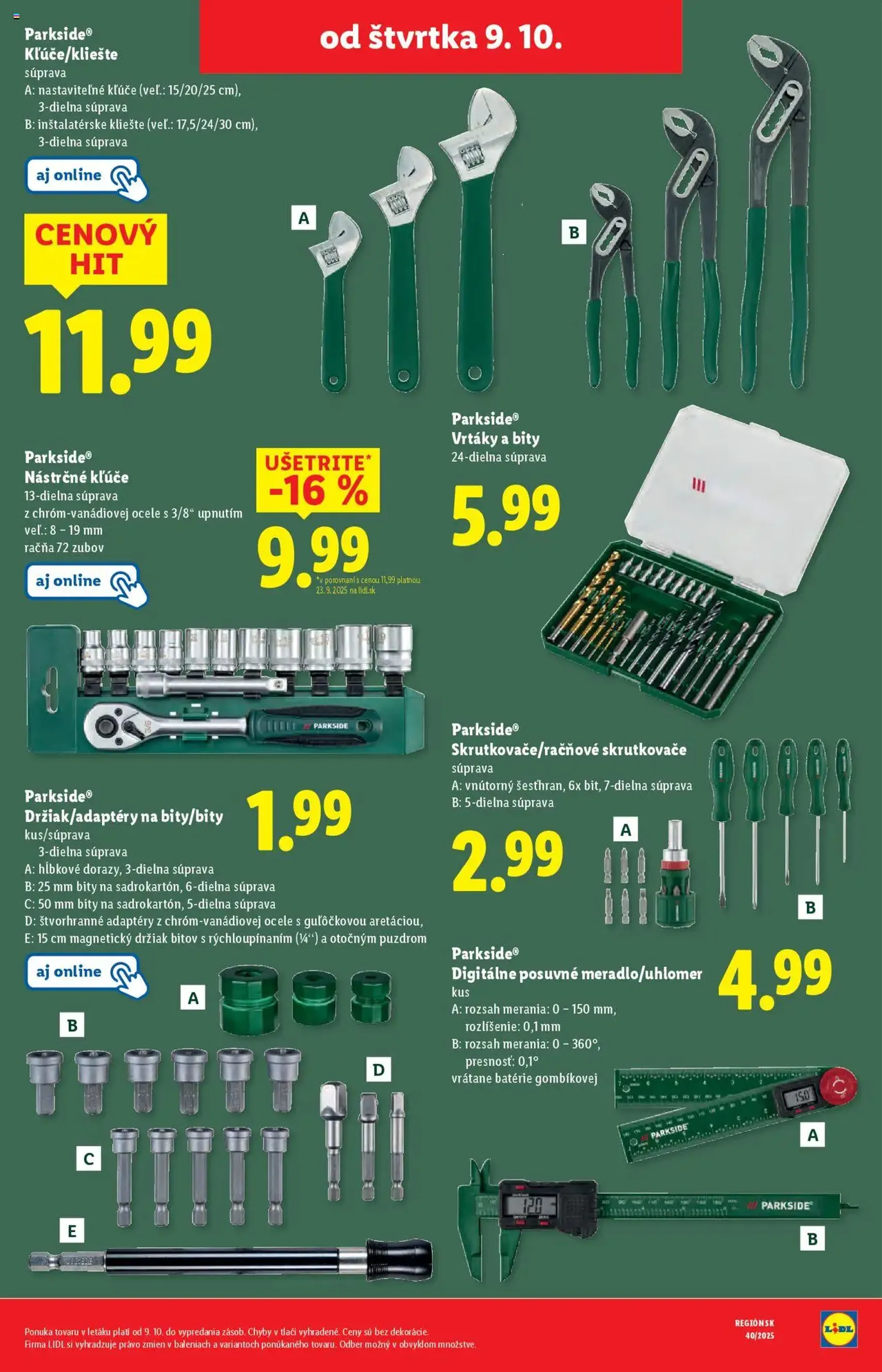 Lidl leták - platný leták od 06.10.2025 strana 96 z 108