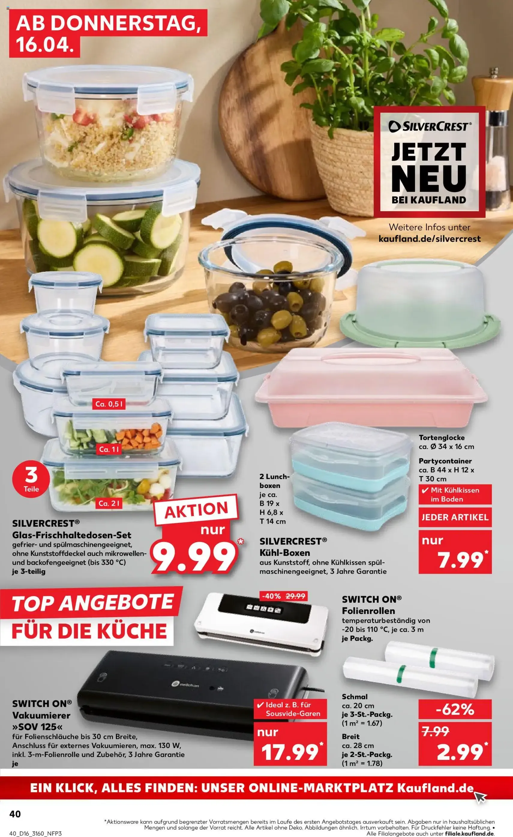 Kaufland Prospekt - Gültiger Prospekt ab 16.04.2026, Seite 40 von insgesamt 58