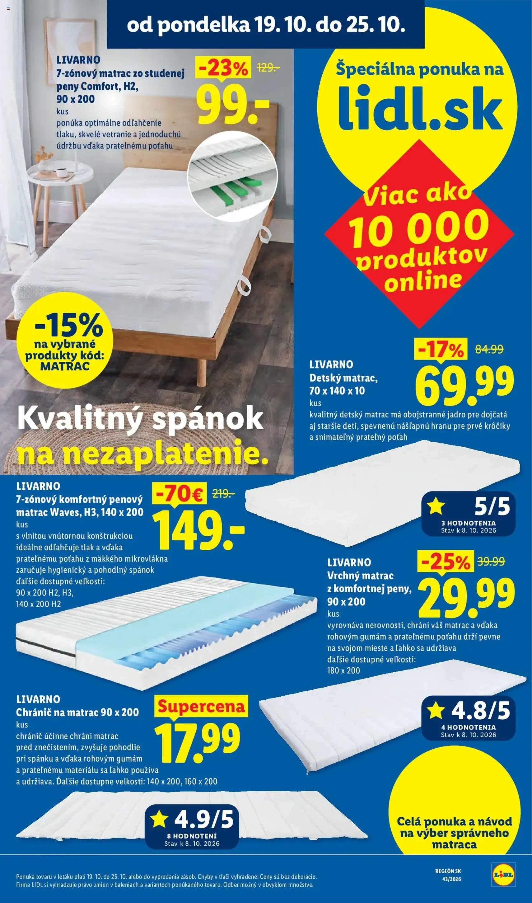Lidl leták - platný leták od 19.10.2026 strana 10 z 120