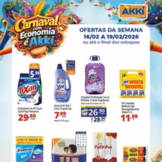 Akki Atacadista - Ofertas da semana - pré-visualização do folheto, válido a partir de 16/02/2026