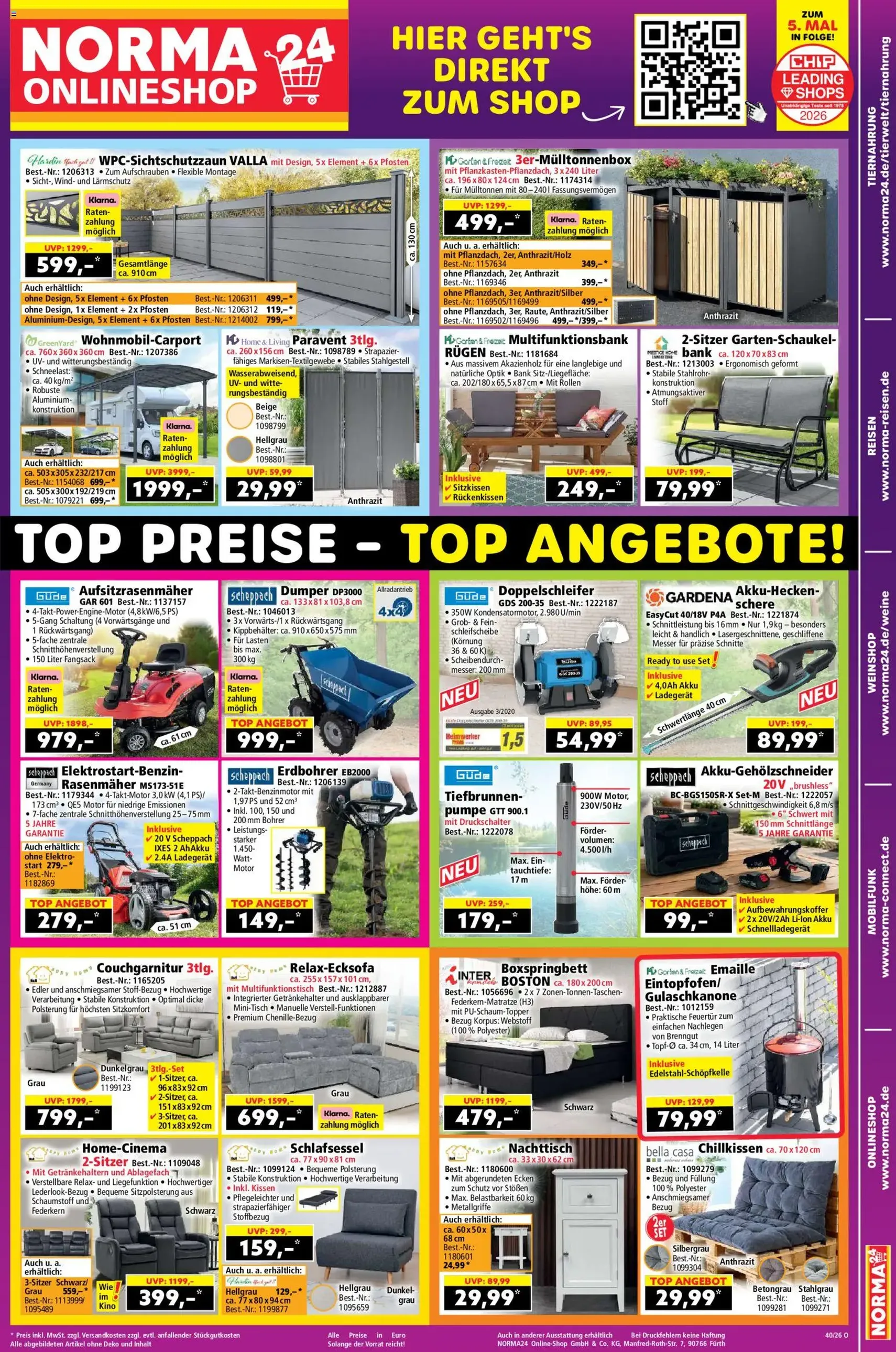 Norma Prospekt - Gültiger Prospekt ab 28.09.2026, Seite 19 von insgesamt 30