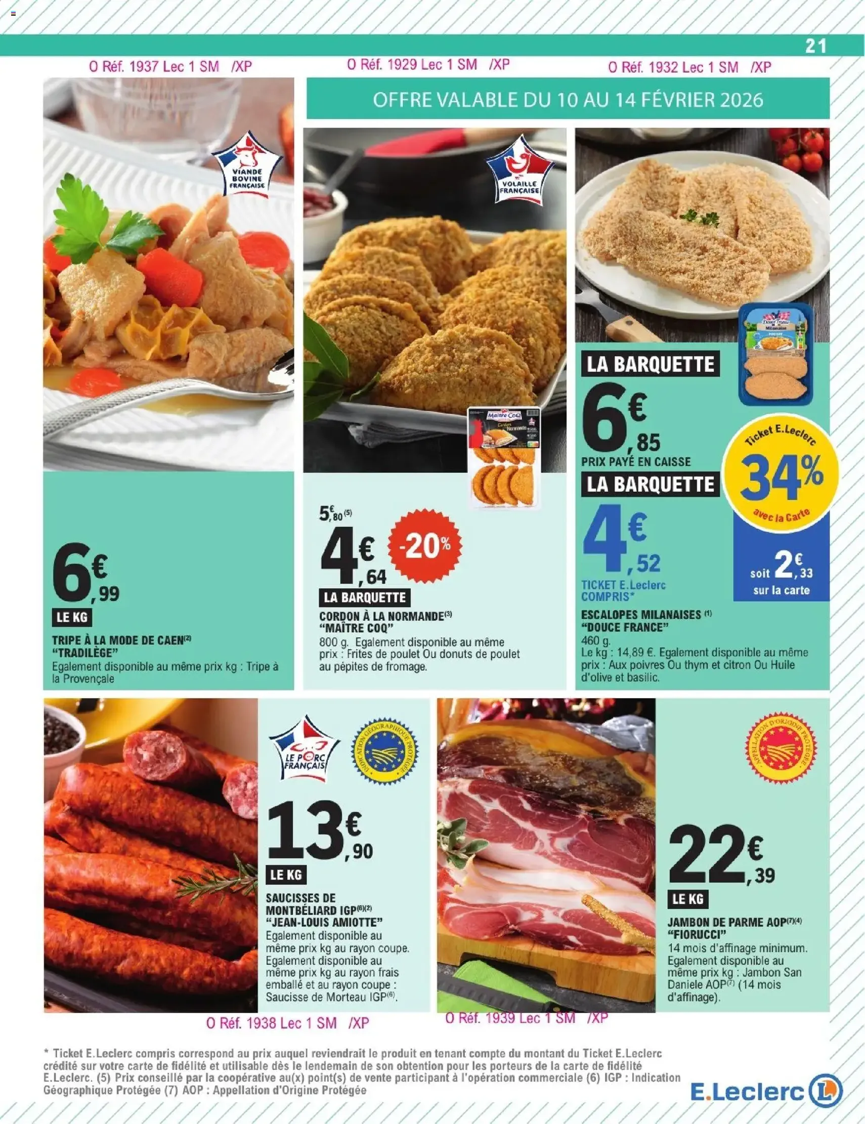 E.Leclerc catalogue semaine 7 - brochure valable à partir du 10/02/2026, page 21 sur 49