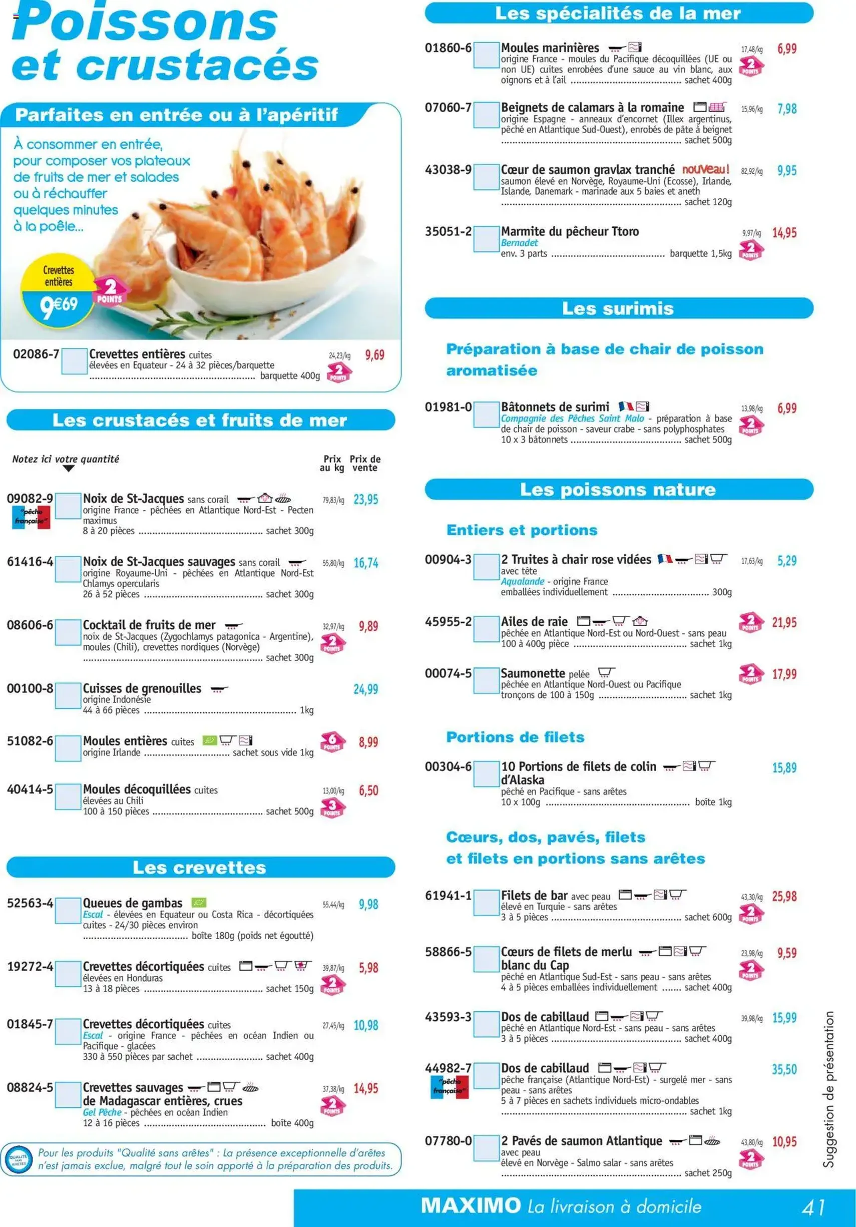 Maximo catalogue - brochure valable à partir du 26/09/2025, page 41 sur 64 Maximo catalogue - brochure valable à partir du 26/09/2025, page 41 sur 64