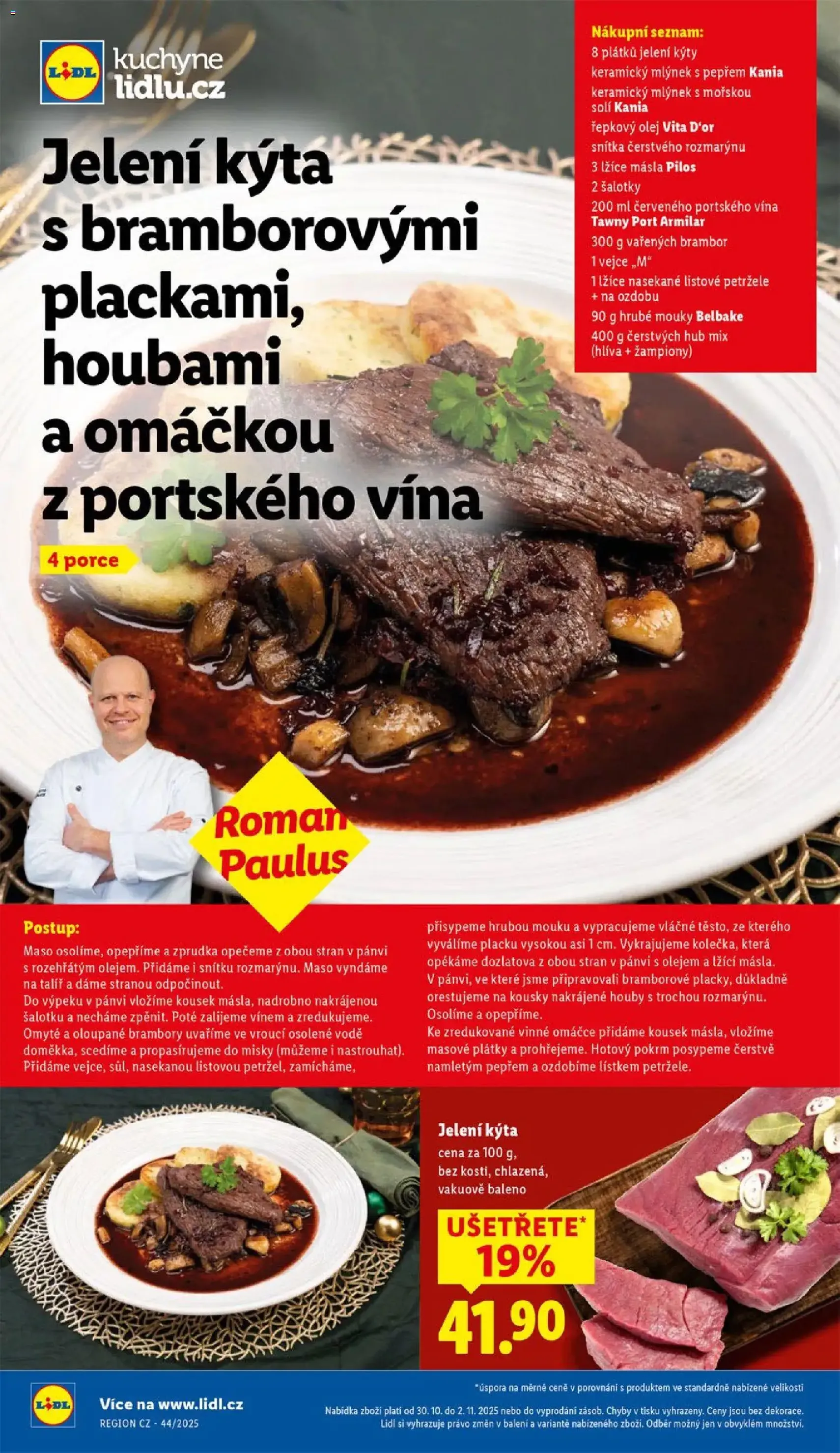 Lidl leták - platný leták od 30.10.2025 strana 44 z 47 Lidl leták - platný leták od 30.10.2025 strana 44 z 47
