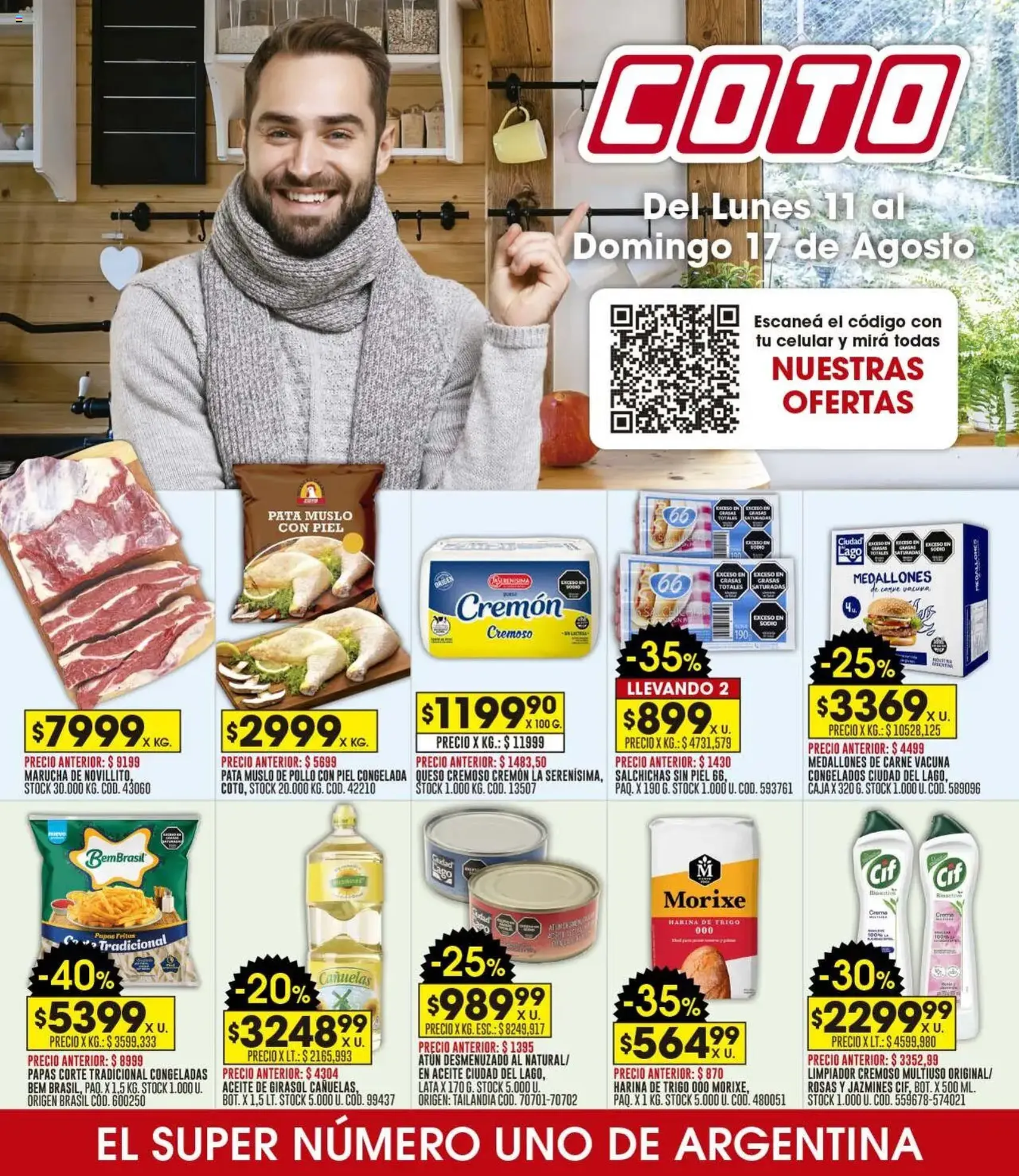 Coto ofertas - folleto válido desde 11/08/2025 página 1 de 21