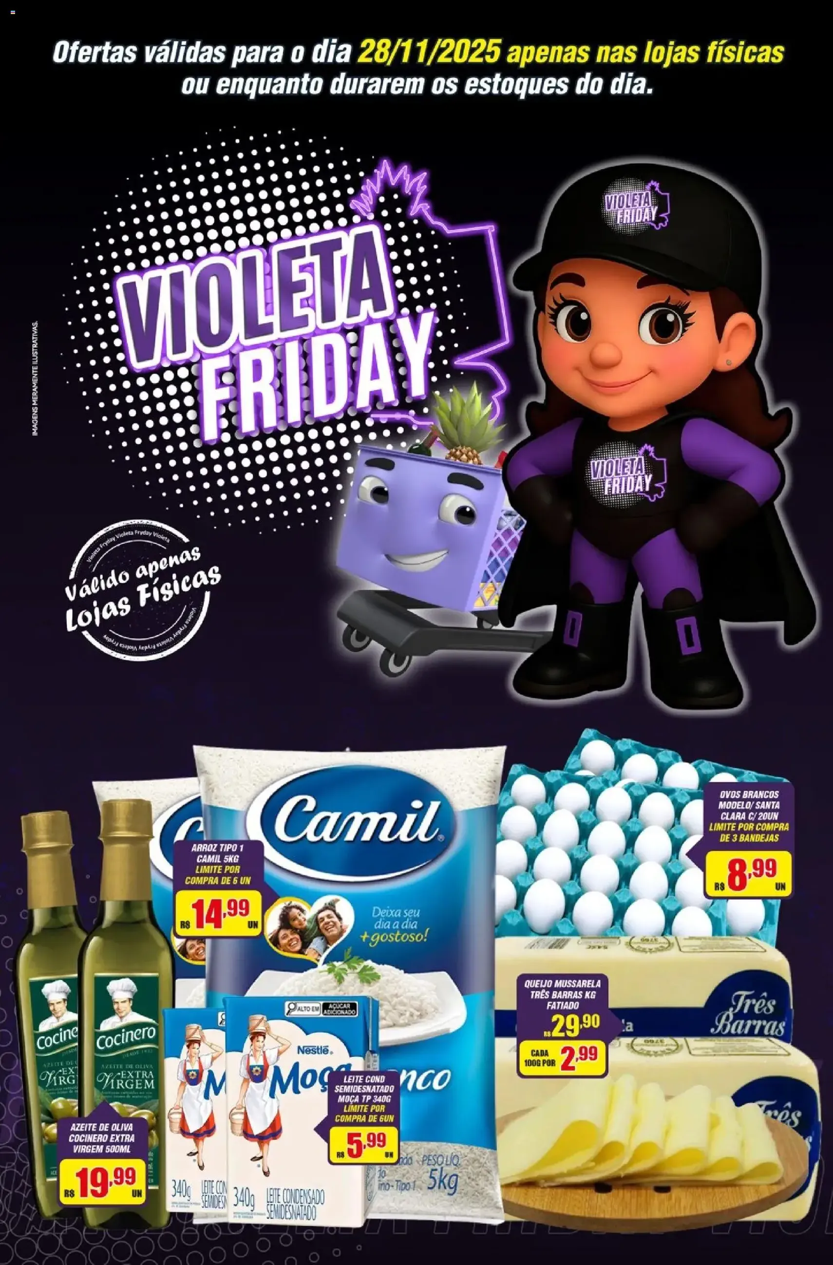 Violeta Supermercados Black Friday - folheto válido a partir de 28/11/2025 página 1 de 4