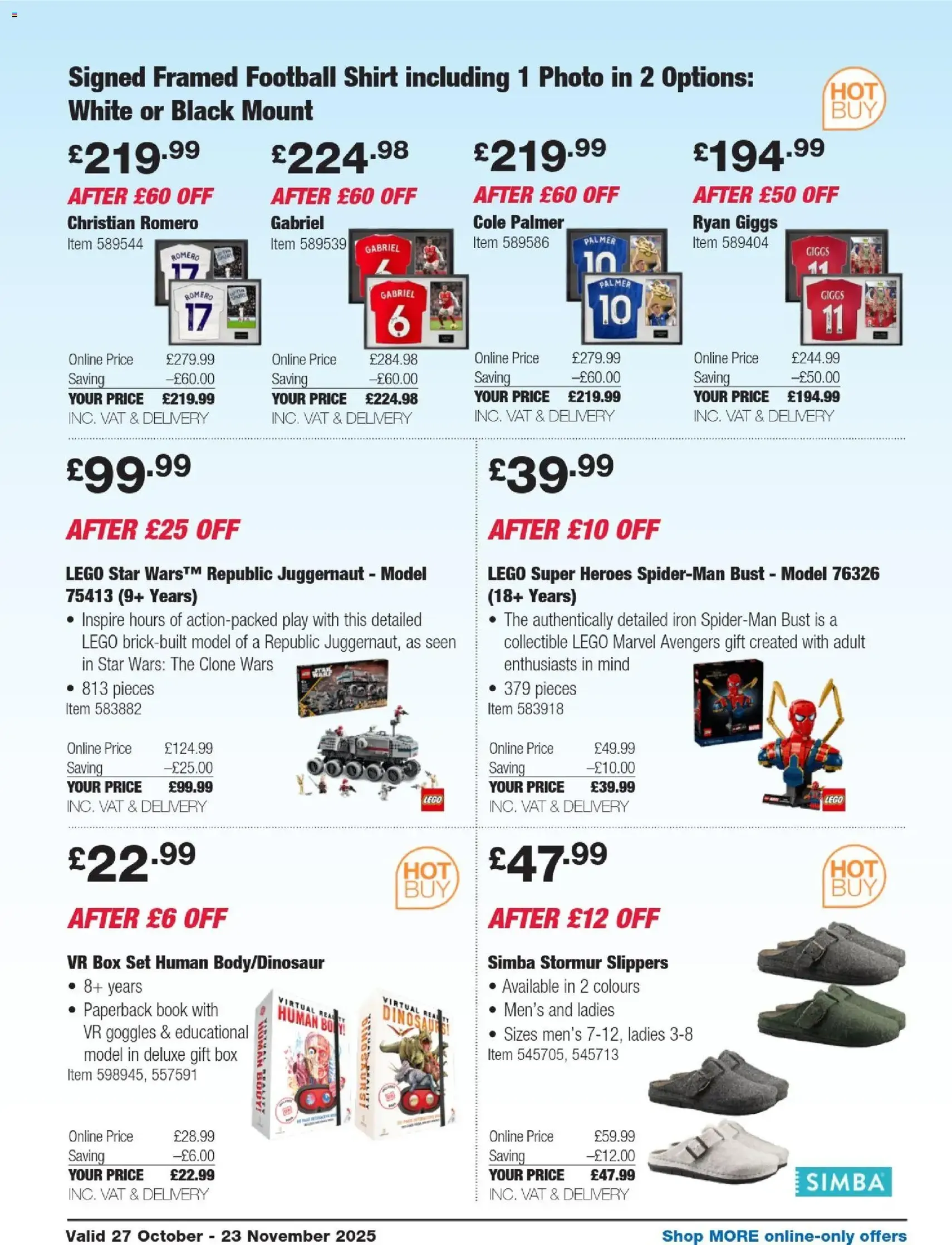 Costco - ENGLAND ONLY - valid flyer from 27/10/2025, page 34 of 35