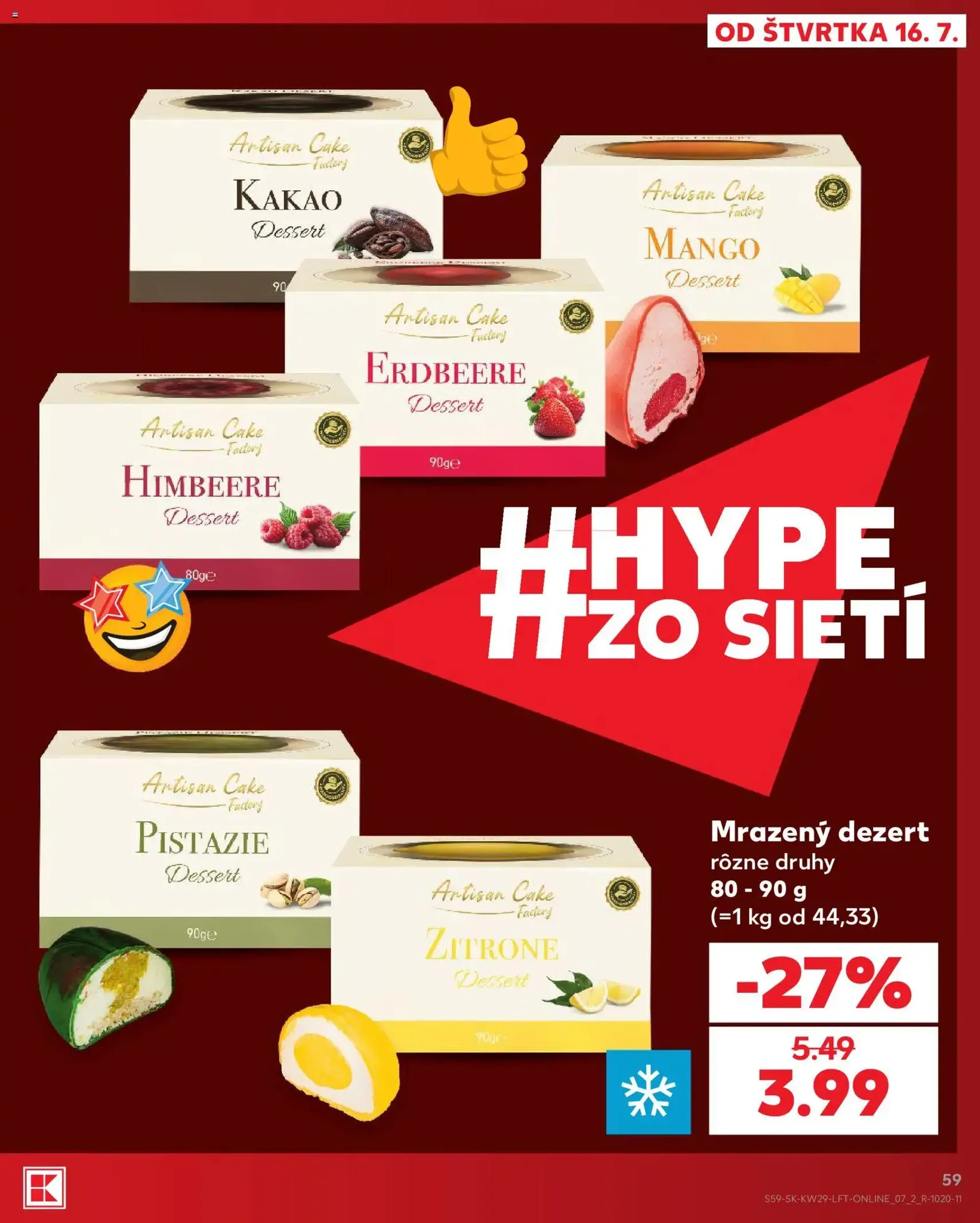 Kaufland SK akciós újság - 2026.07.16. érvényes szórólap 59 oldal 86 oldalból