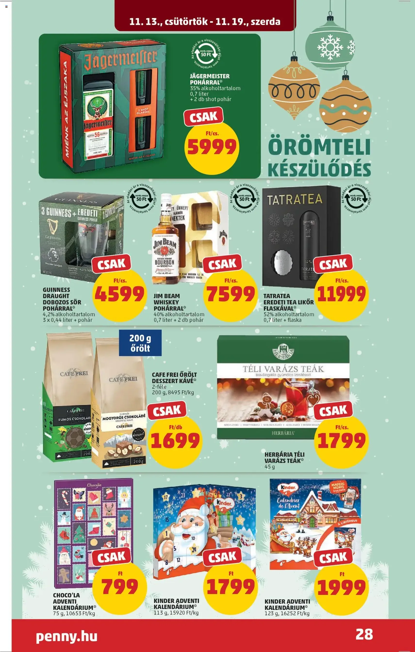 PENNY Akciós újság - 2025.11.13. érvényes szórólap 32 oldal 45 oldalból