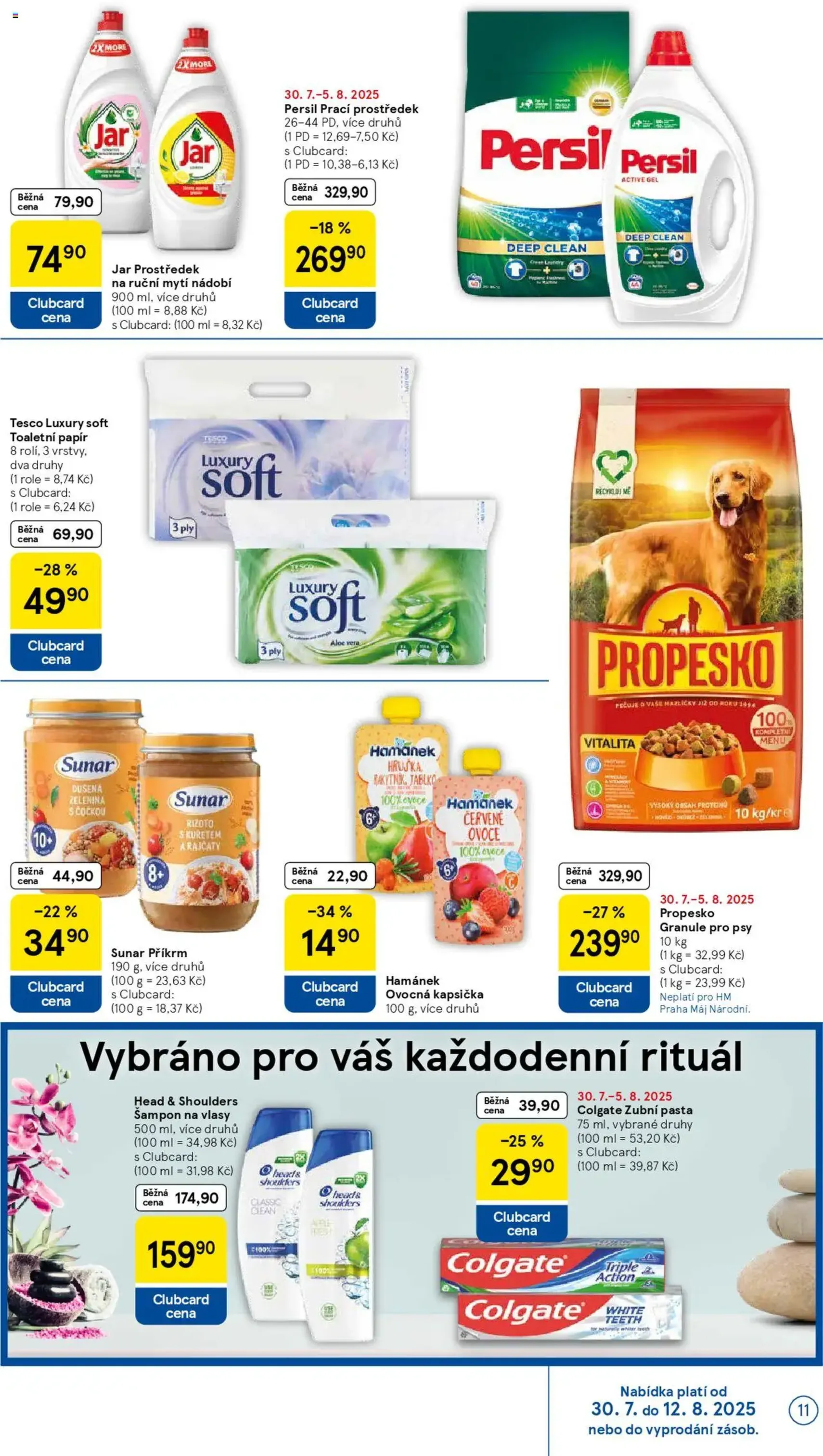 Tesco leták - Hypermarket - platný leták od 30.07.2025 strana 11 z 28 Tesco leták - Hypermarket - platný leták od 30.07.2025 strana 11 z 28