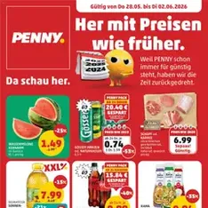 Penny Markt Flugblatt - Prospekt Vorschau gültig ab 28.05.2026