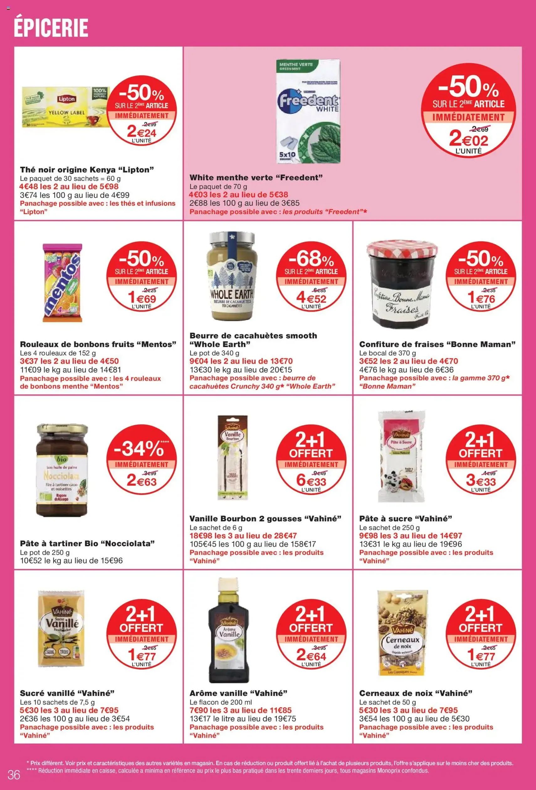 Monoprix catalogue - brochure valable à partir du 18/11/2025, page 36 sur 67