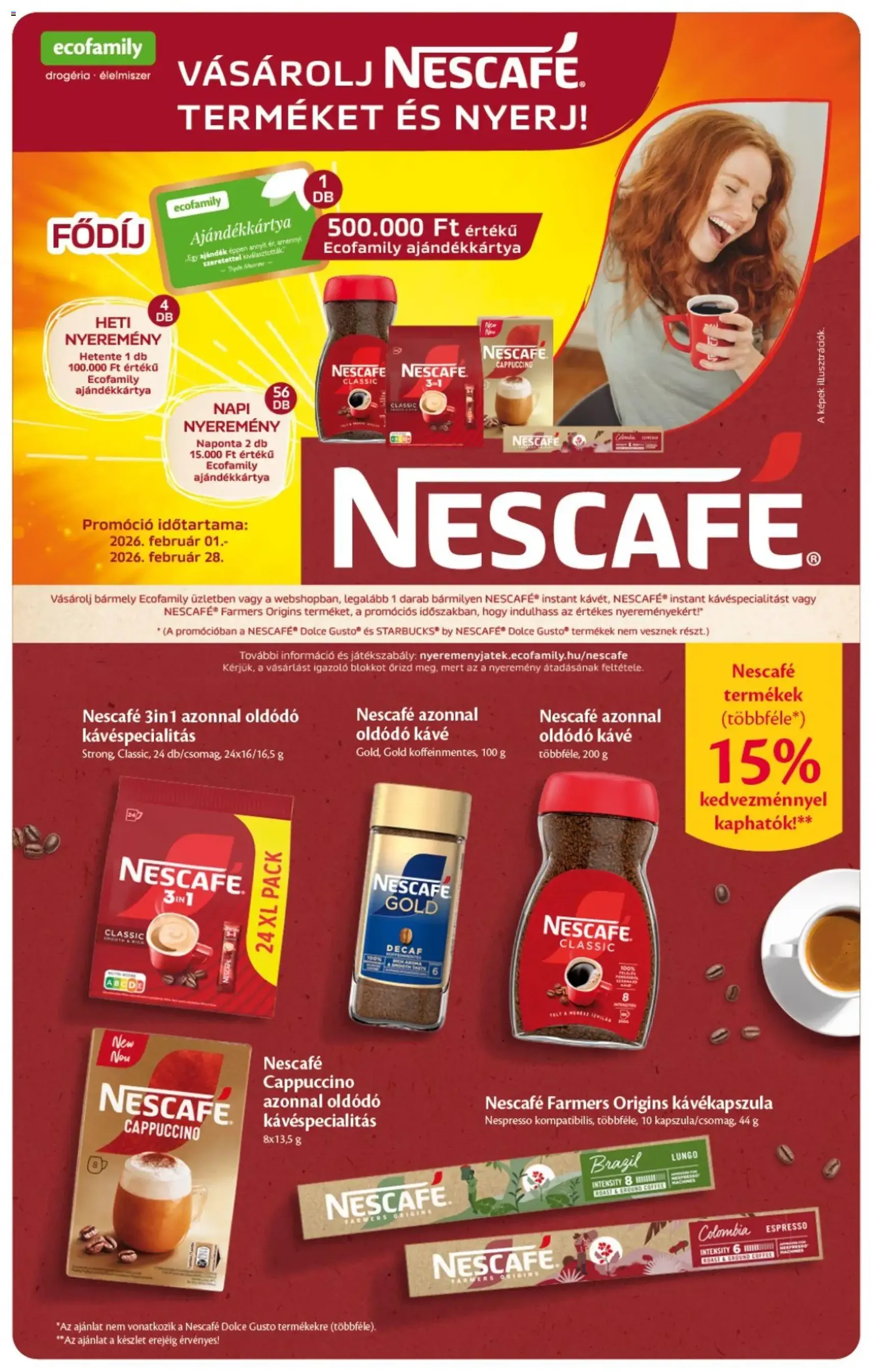 EcoFamily Akciós újság - 2026.02.05. érvényes szórólap 5 oldal 20 oldalból