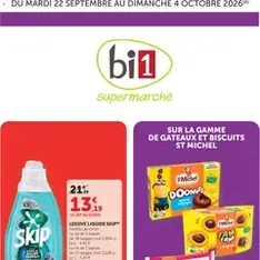 Bi1 Catalogue - Prévisualisation du catalogue valable à partir du 22/09/2026