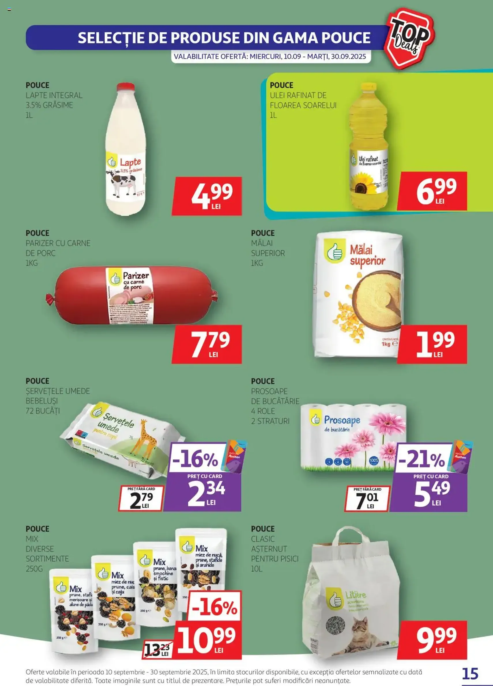 Catalog Auchan - cataloage valabile începând cu 10.09.2025 pagina 15 din 26 Catalog Auchan - cataloage valabile începând cu 10.09.2025 pagina 15 din 26