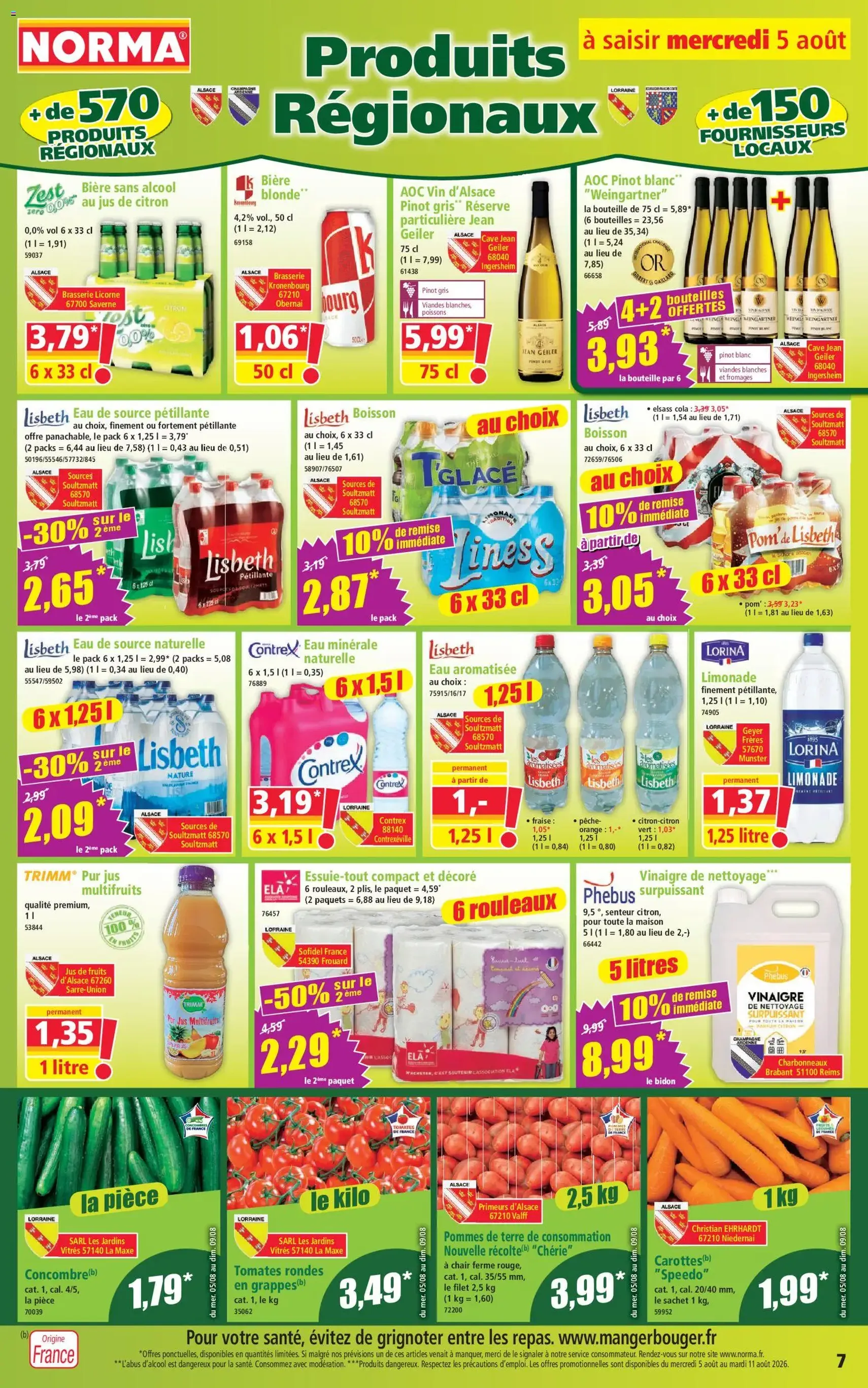 Norma catalogue - brochure valable à partir du 05/08/2026, page 7 sur 12