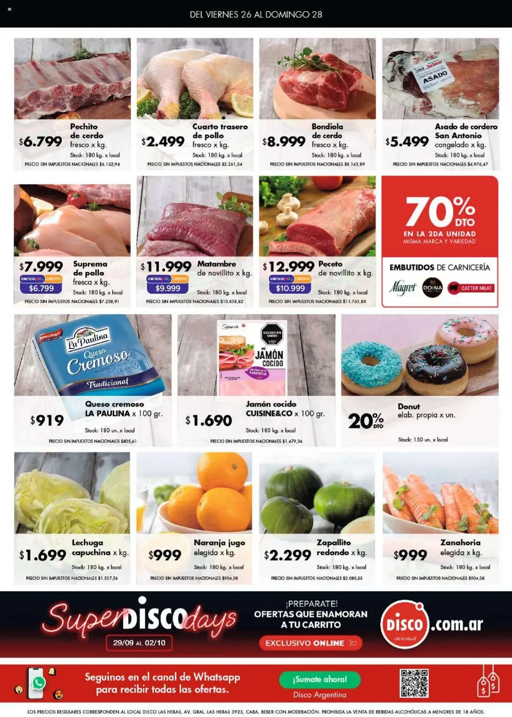 Disco ofertas - folleto válido desde 25/09/2025 página 7 de 9