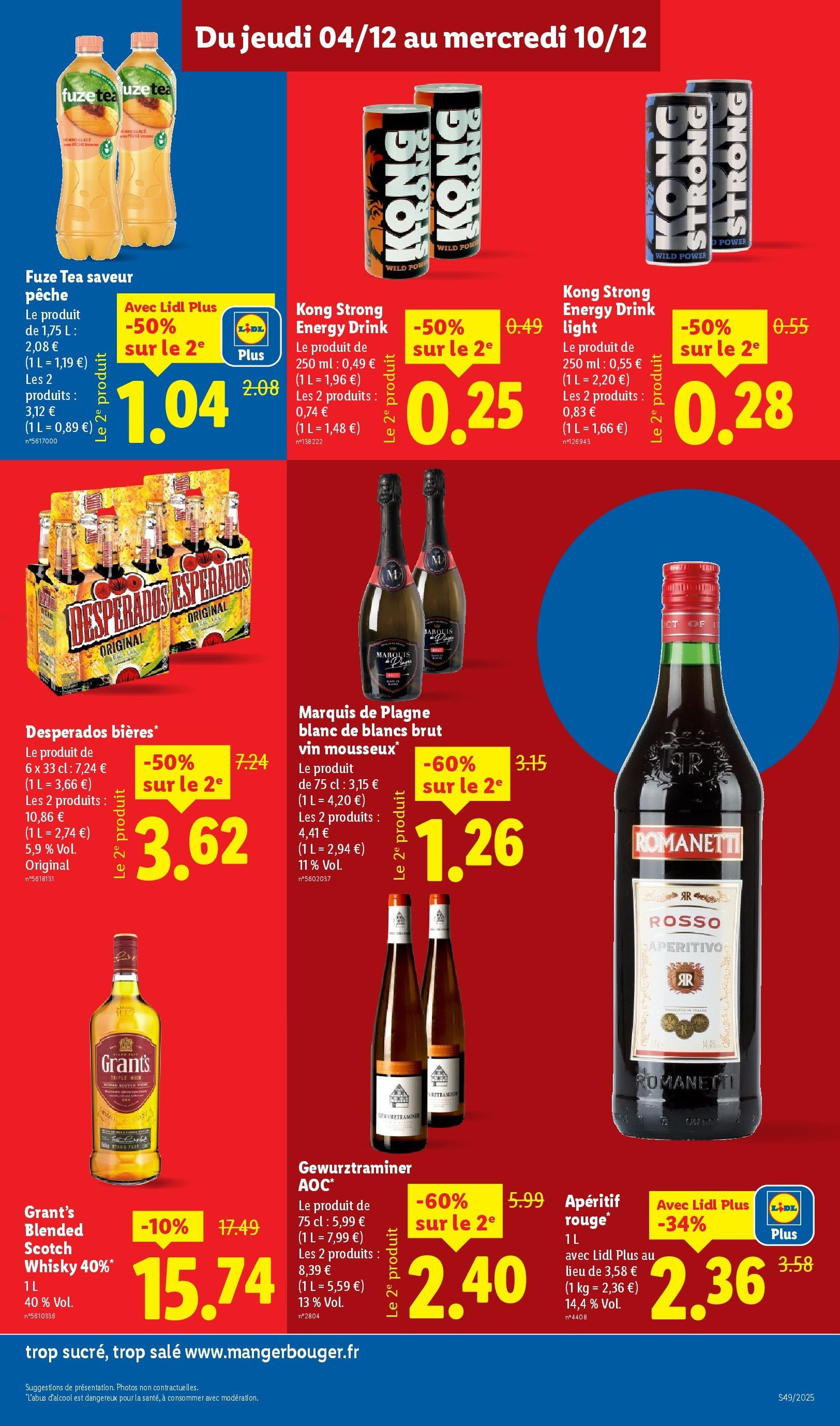 LIDL catalogue semaine 49 - brochure valable à partir du 04/12/2025, page 15 sur 96