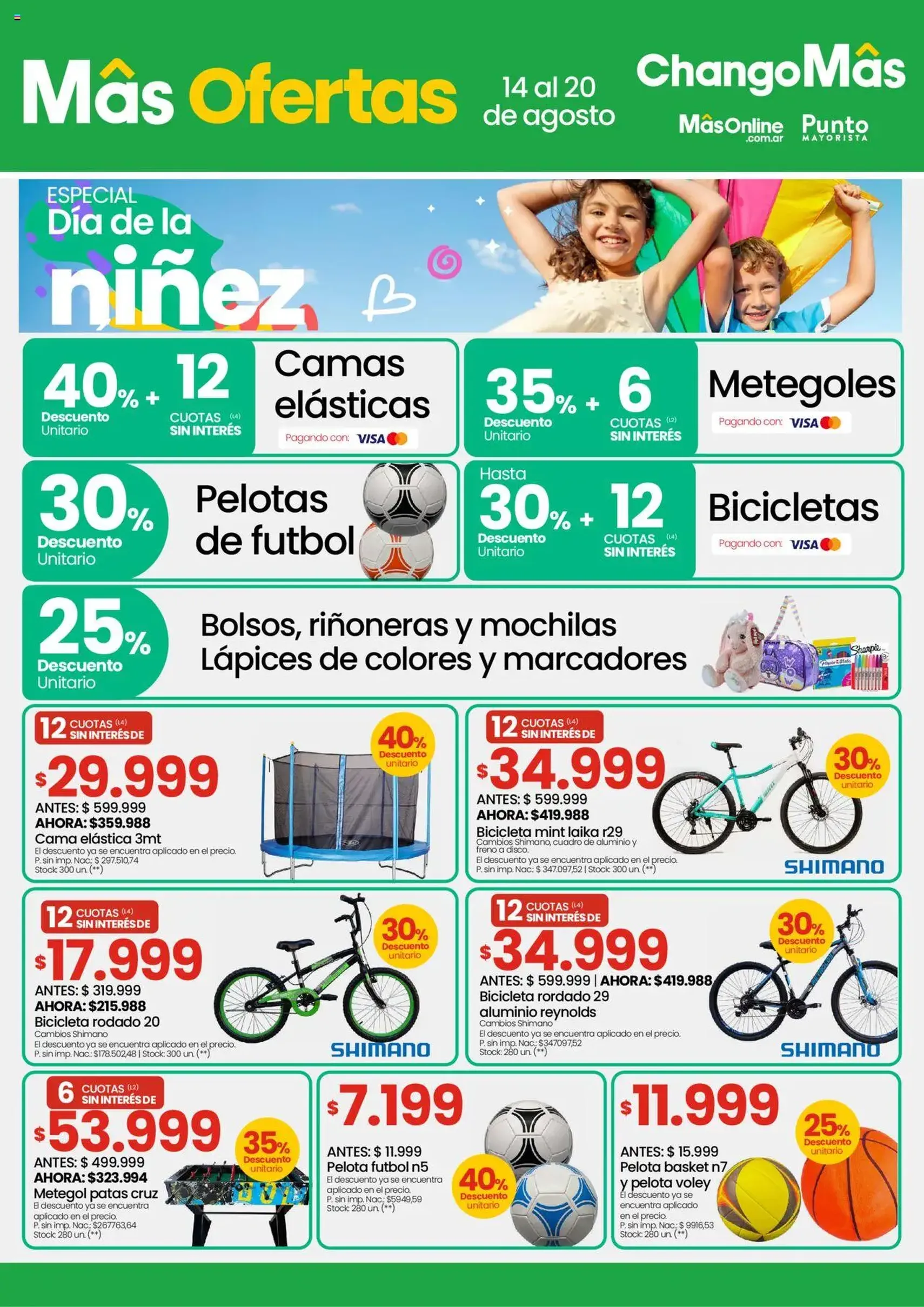 Changomas ofertas - folleto válido desde 14/08/2025 página 9 de 15