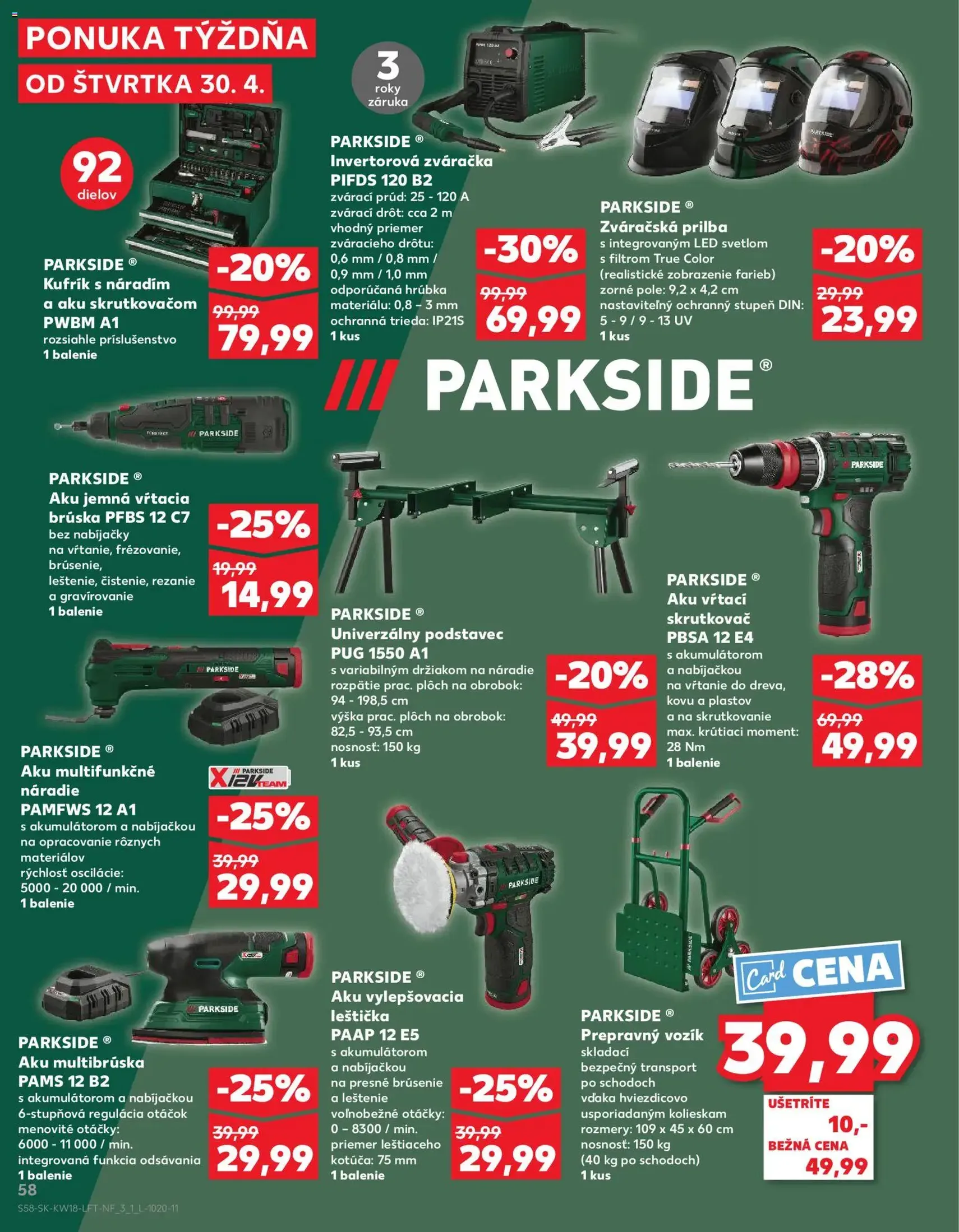 Kaufland leták - platný leták od 30.04.2026 strana 58 z 72