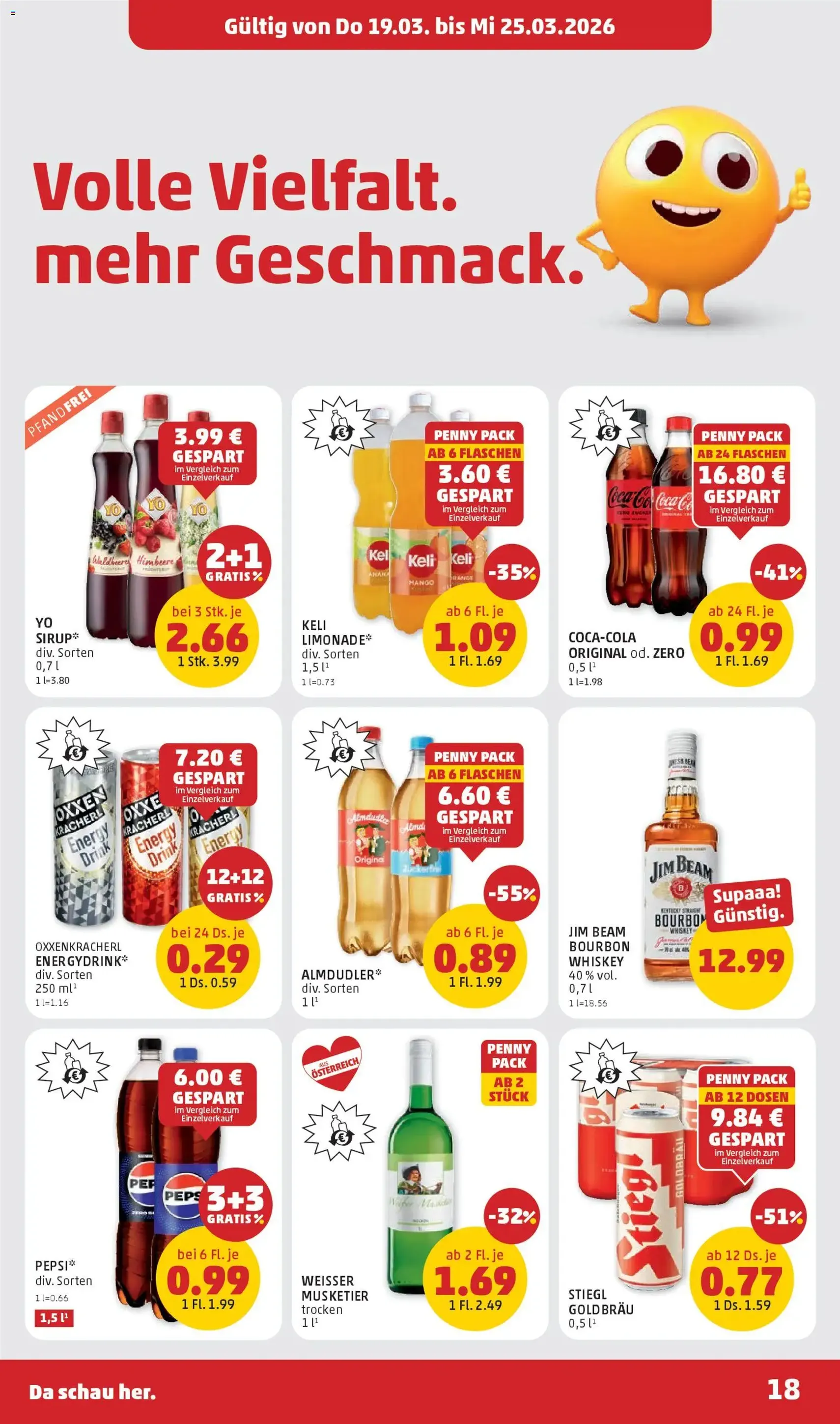 Penny Markt - Flugblatt - Gültiger Prospekt ab 19.03.2026, Seite 18 von insgesamt 32