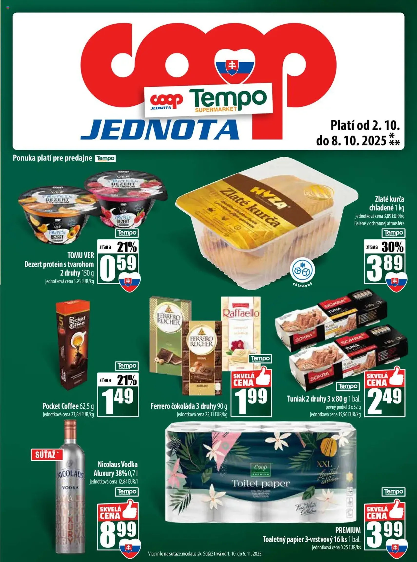 COOP Jednota leták - platný leták od 02.10.2025 strana 25 z 28 COOP Jednota leták - platný leták od 02.10.2025 strana 25 z 28