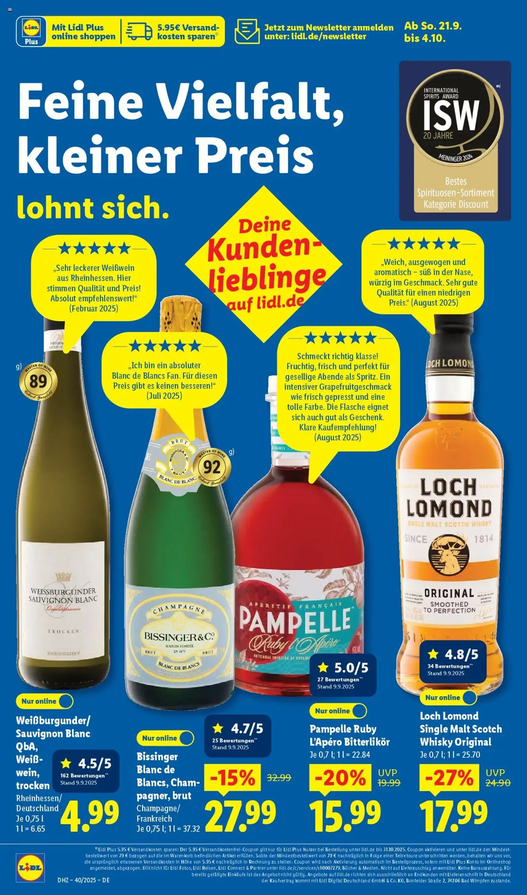 Lidl Prospekt - Gültiger Prospekt ab 29.09.2025, Seite 56 von insgesamt 66