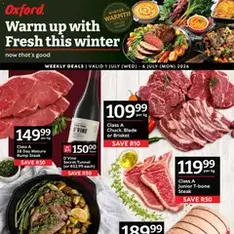 Oxford Freshmarket Specials - Flyer preview valid from 01/07/2026