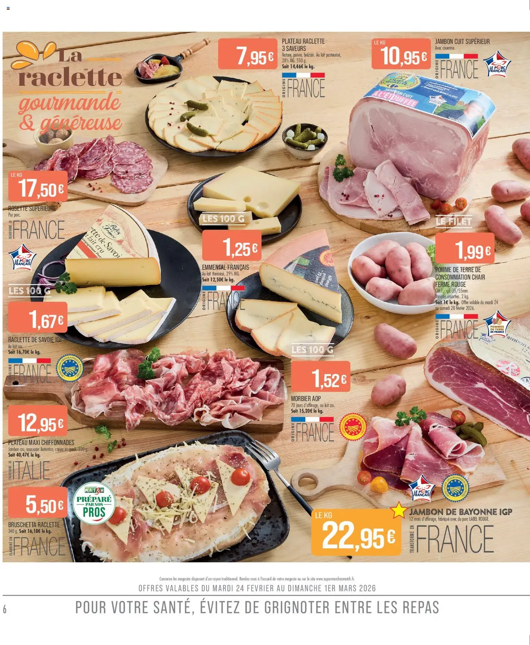 Match Supermarché catalogue - brochure valable à partir du 24/02/2026, page 8 sur 26