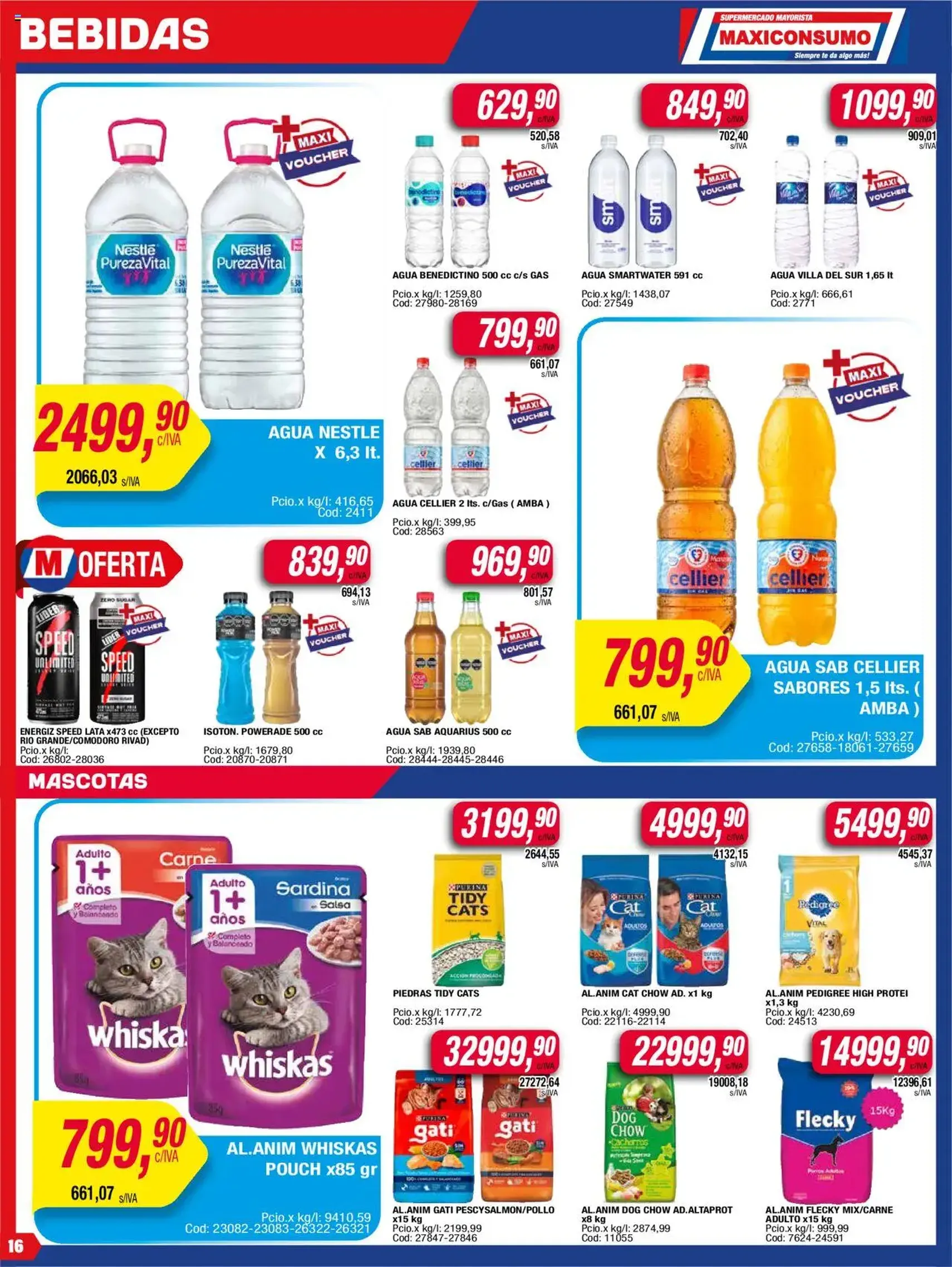Maxiconsumo ofertas - folleto válido desde 18/08/2025 página 16 de 28