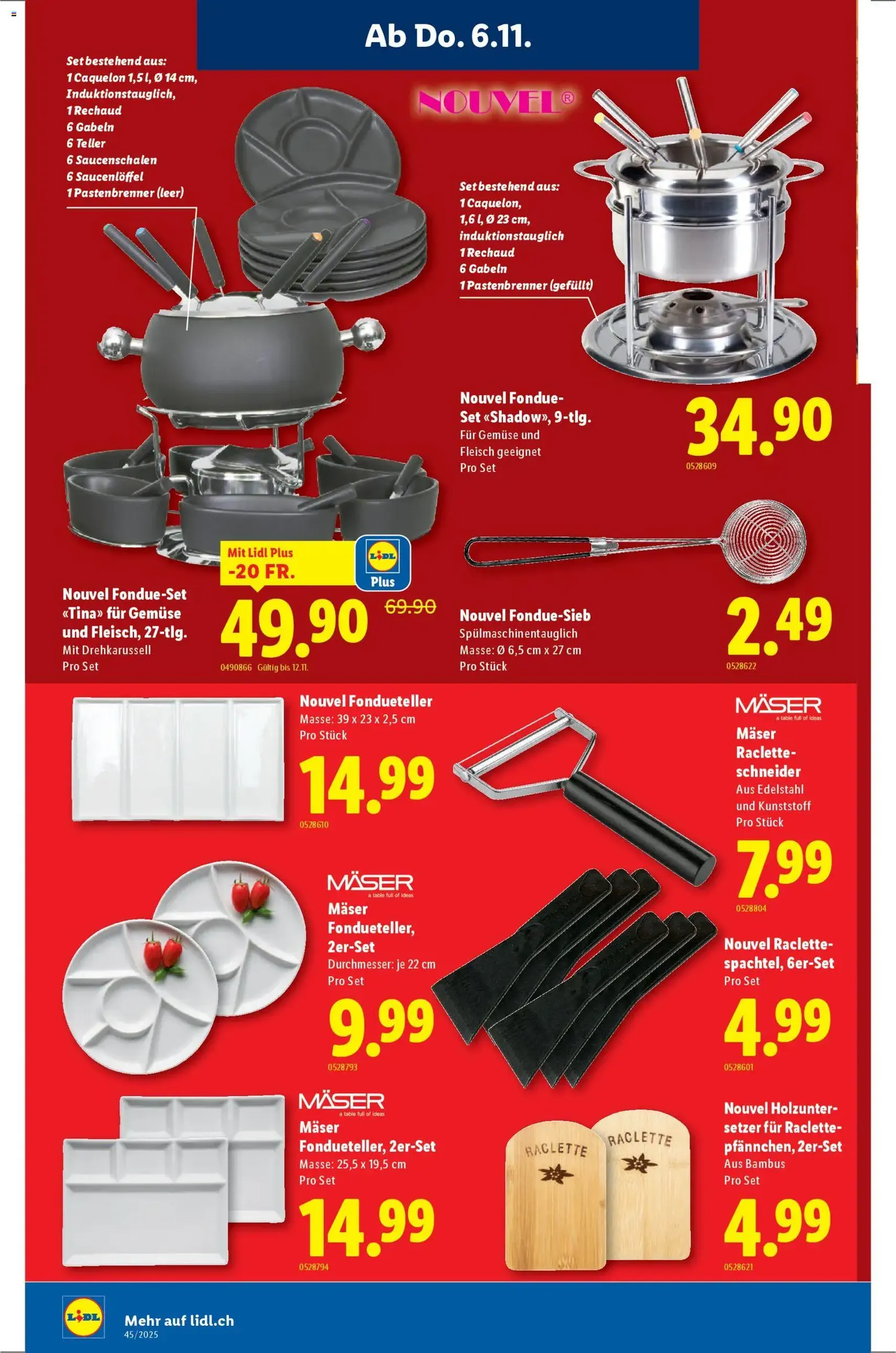 Lidl Aktionen - Gültiger Prospekt ab 06.11.2025, Seite 18 von insgesamt 32