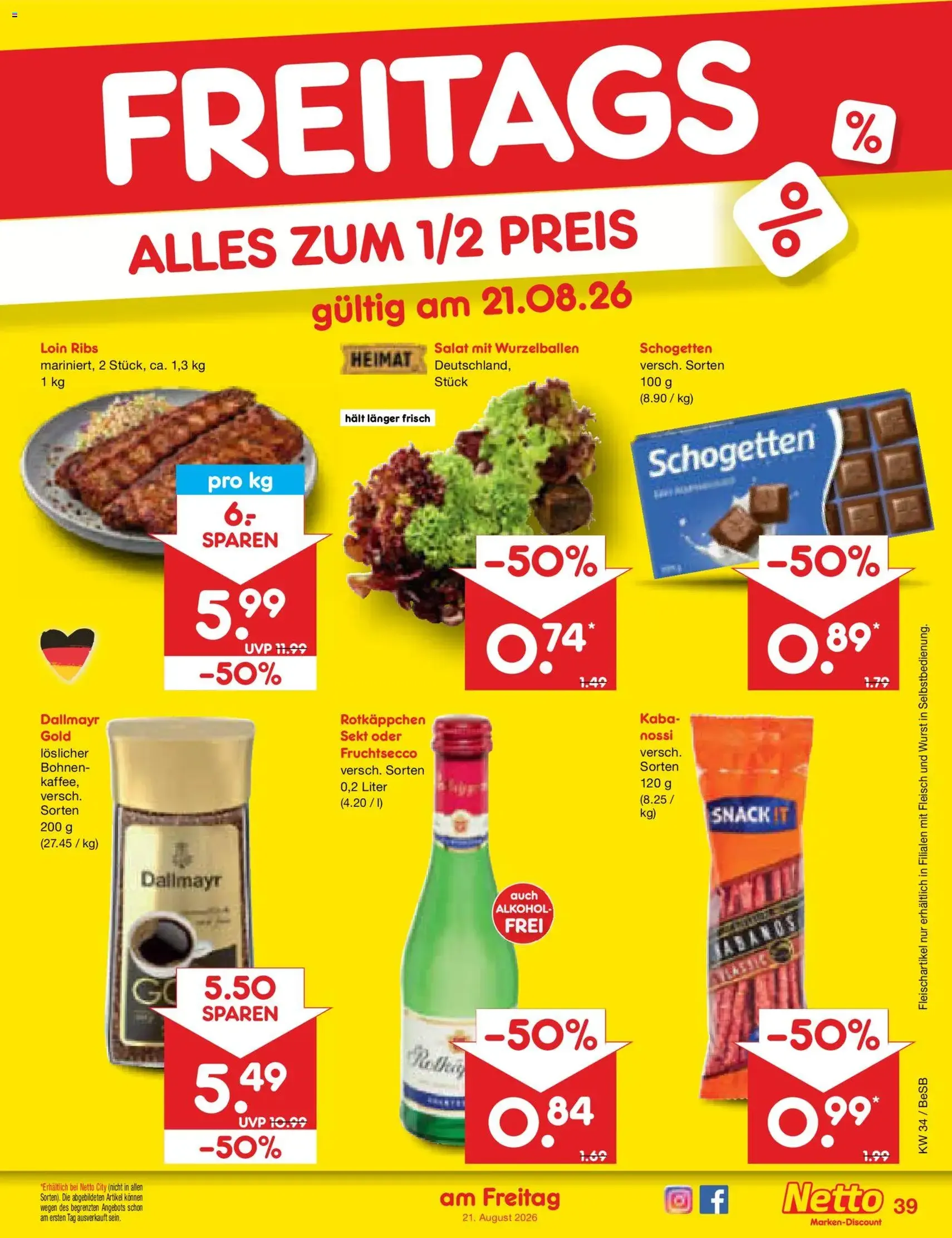 Netto Marken-Discount Prospekt - Gültiger Prospekt ab 17.08.2026, Seite 61 von insgesamt 65