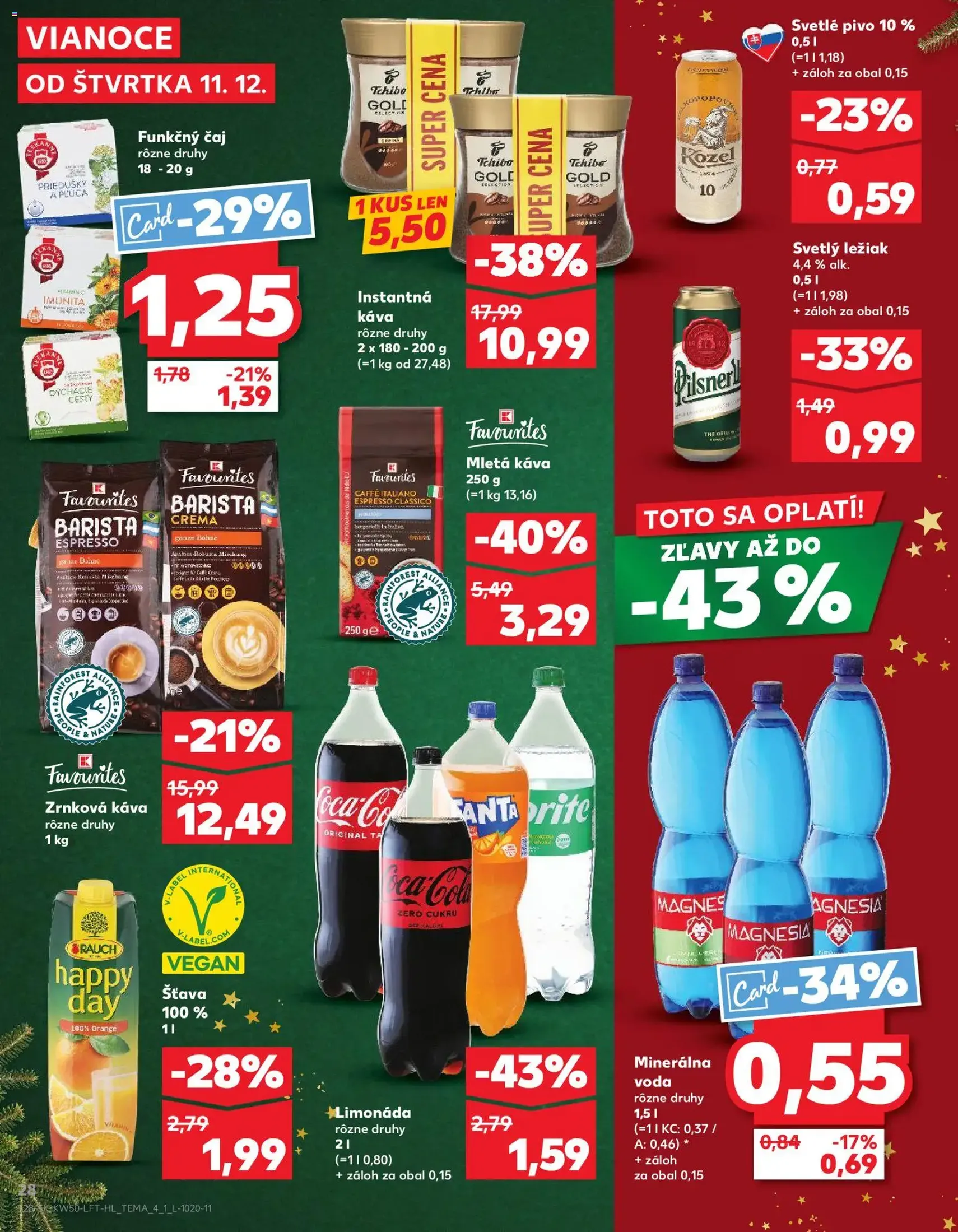 Kaufland SK Akciós újság - 2025.12.11. érvényes szórólap 28 oldal 78 oldalból