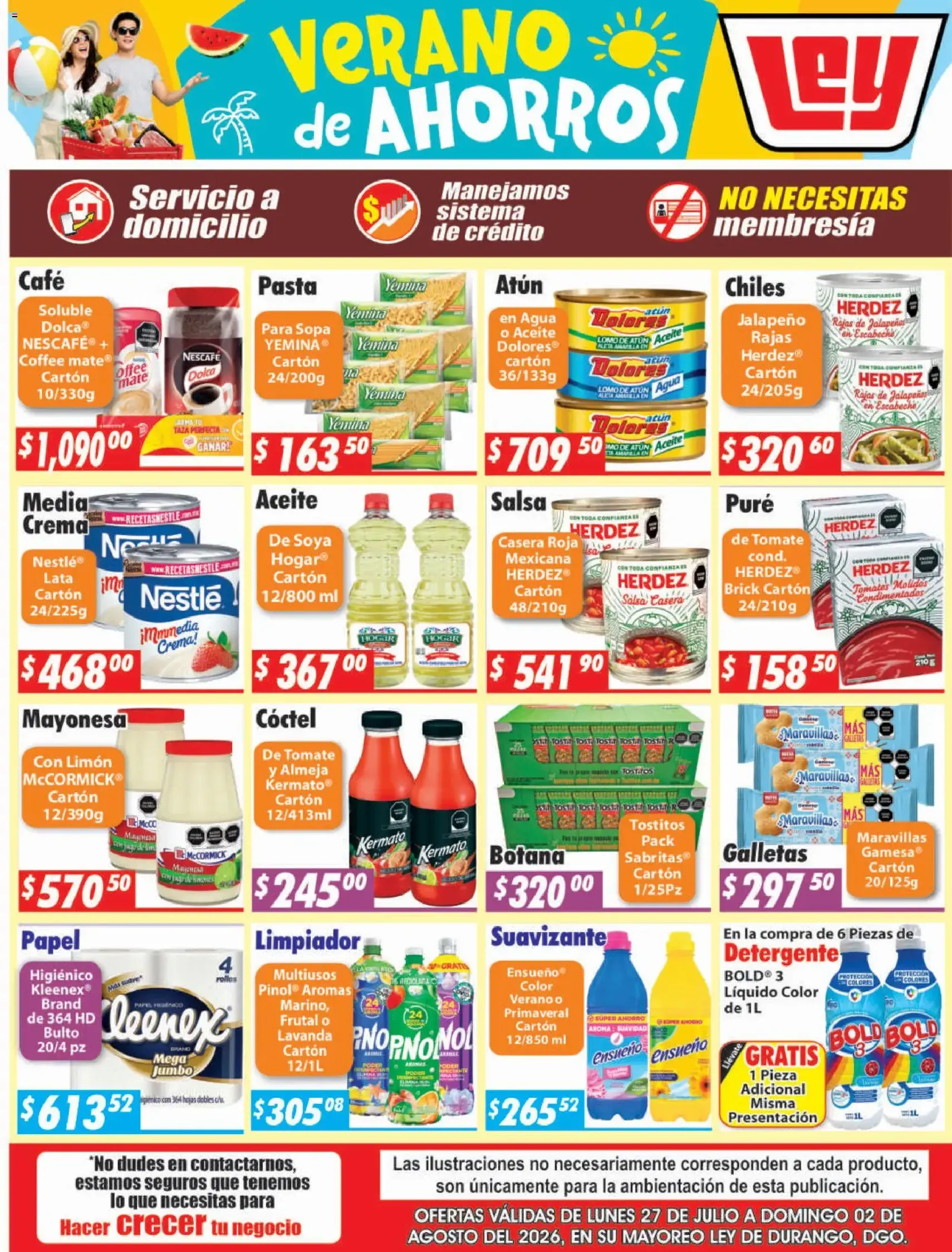Casa Ley folleto - folleto válido desde 27/07/2026 página 2 de 6