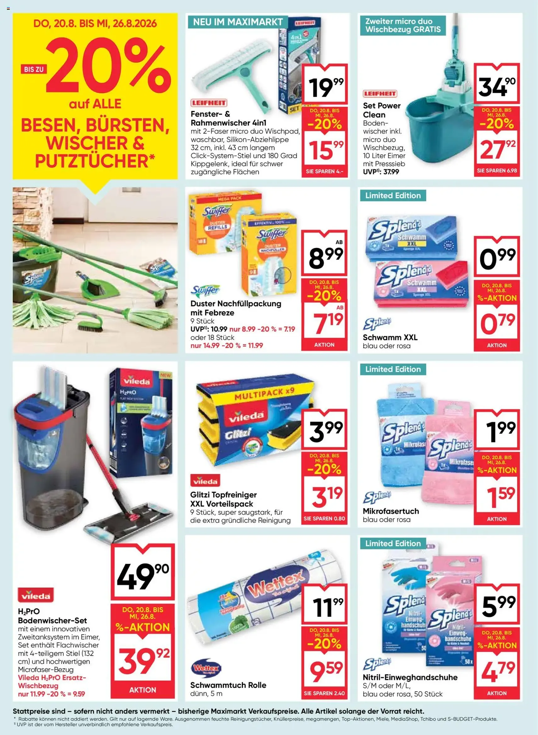 Maximarkt Flugblatt - Gültiger Prospekt ab 20.08.2026, Seite 16 von insgesamt 24