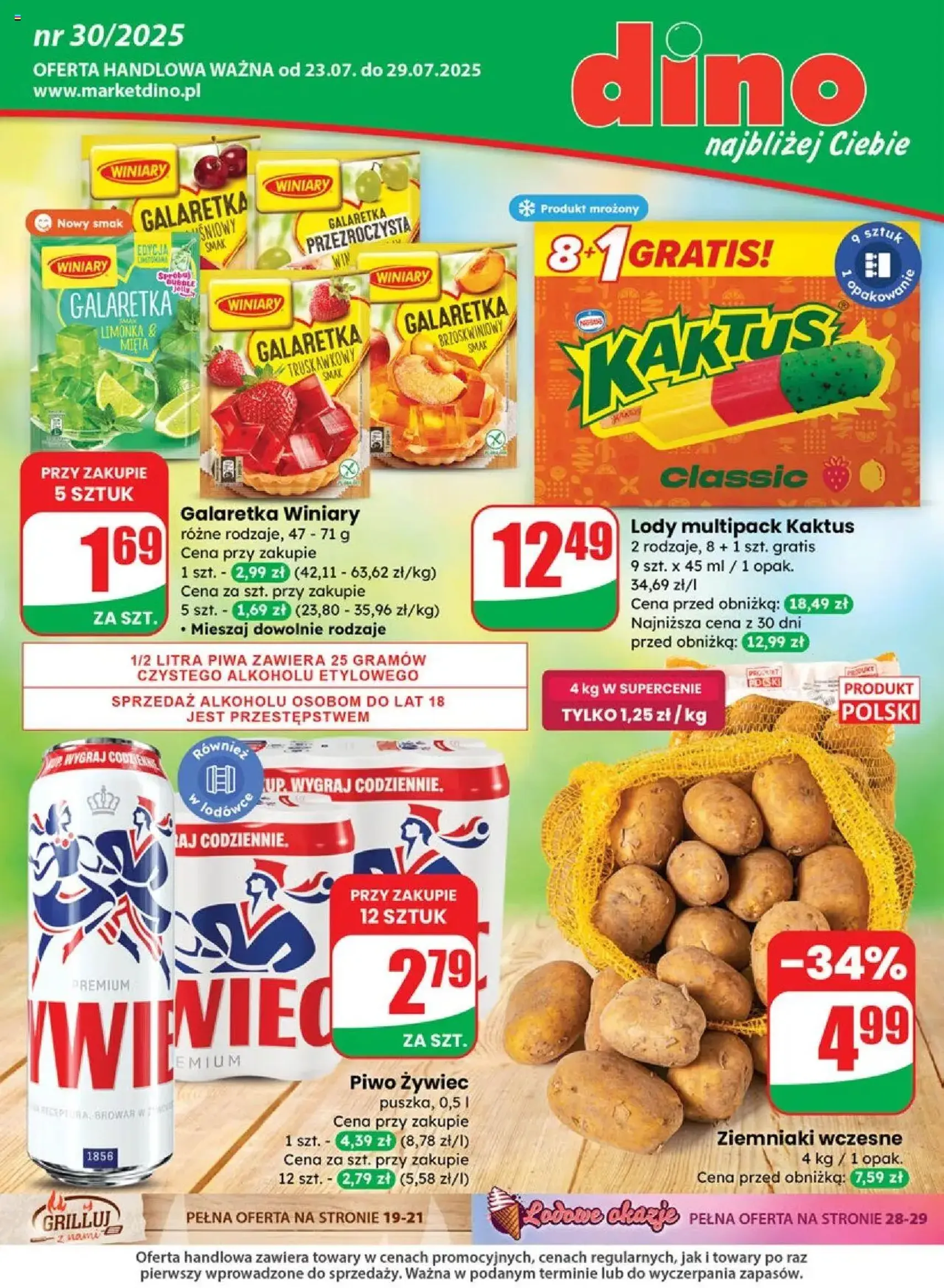 Dino Gazetka - ważny gazetka od 23.07.2025 strona 1 z 70 Dino Gazetka - ważny gazetka od 23.07.2025 strona 1 z 70