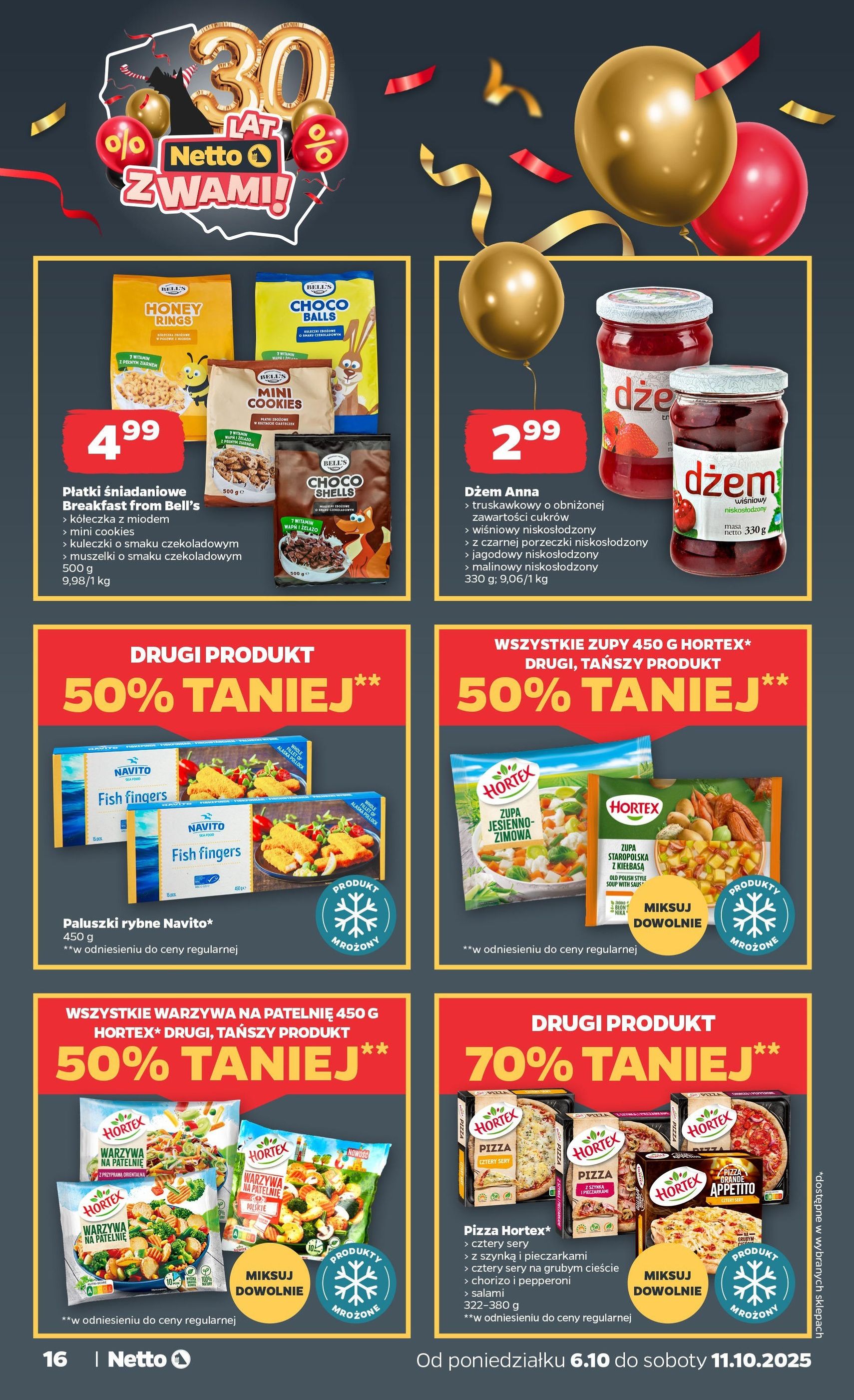 Netto gazetka - Spożywcza - ważny gazetka od 06.10.2025 strona 16 z 34