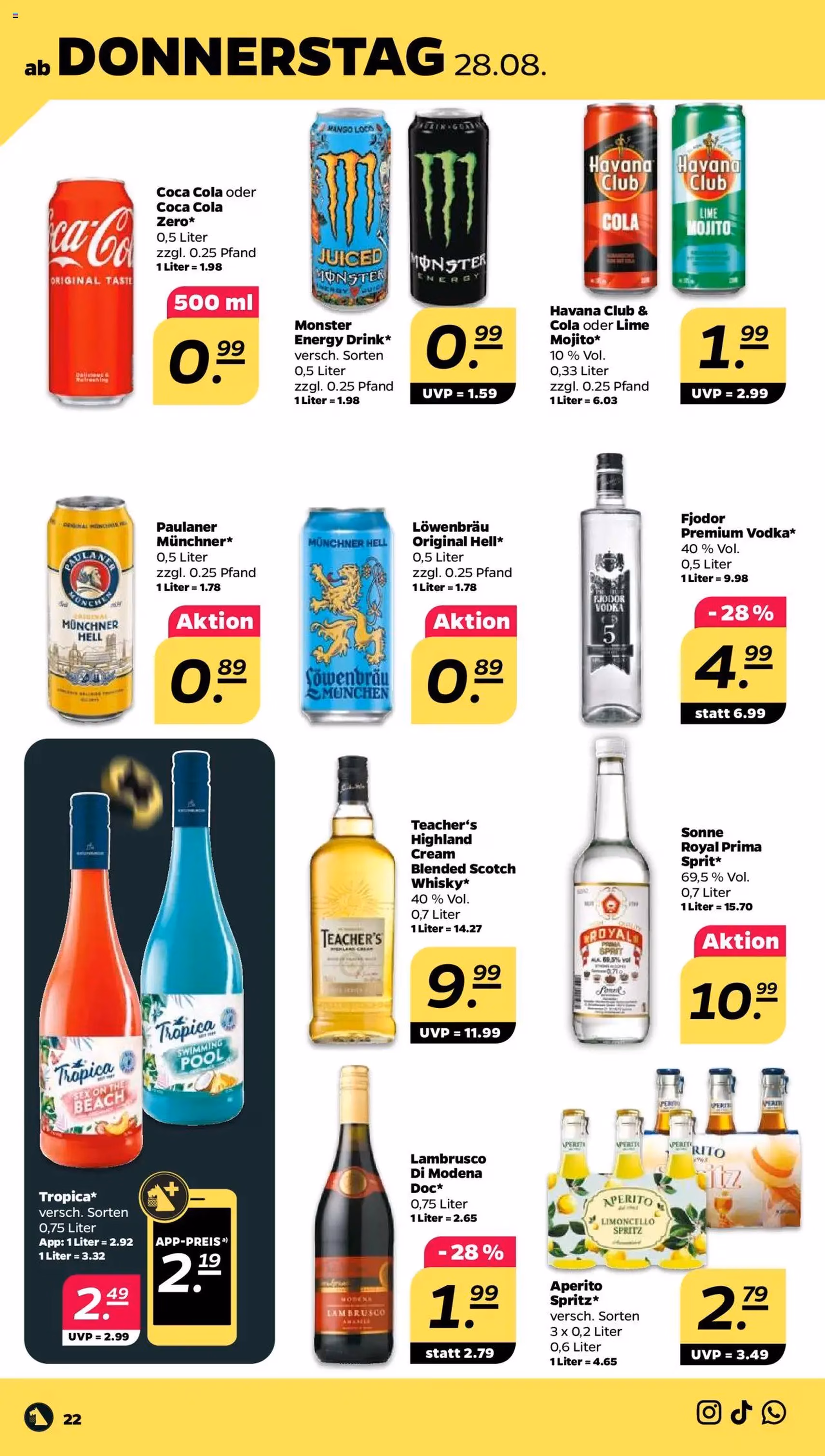 Netto Prospekt - Gültiger Prospekt ab 25.08.2025, Seite 22 von insgesamt 30 Netto Prospekt - Gültiger Prospekt ab 25.08.2025, Seite 22 von insgesamt 30