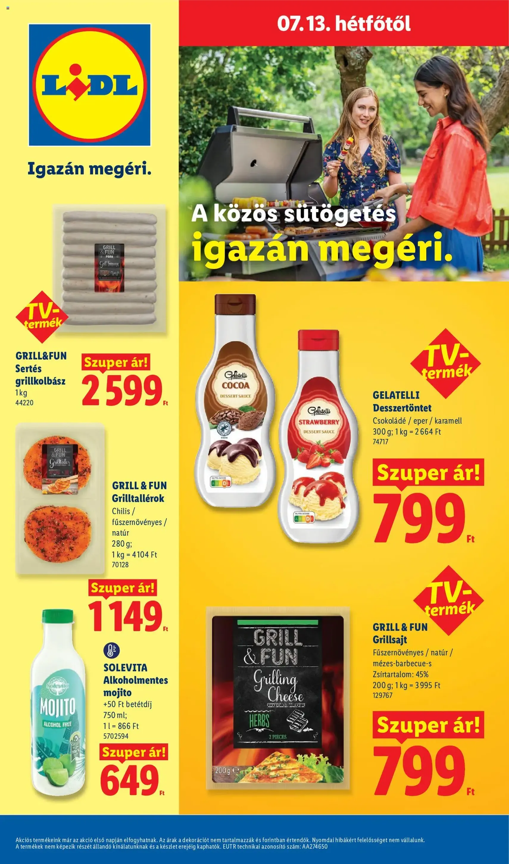Lidl akciós újság - 2026.07.09. érvényes szórólap 80 oldal 80 oldalból